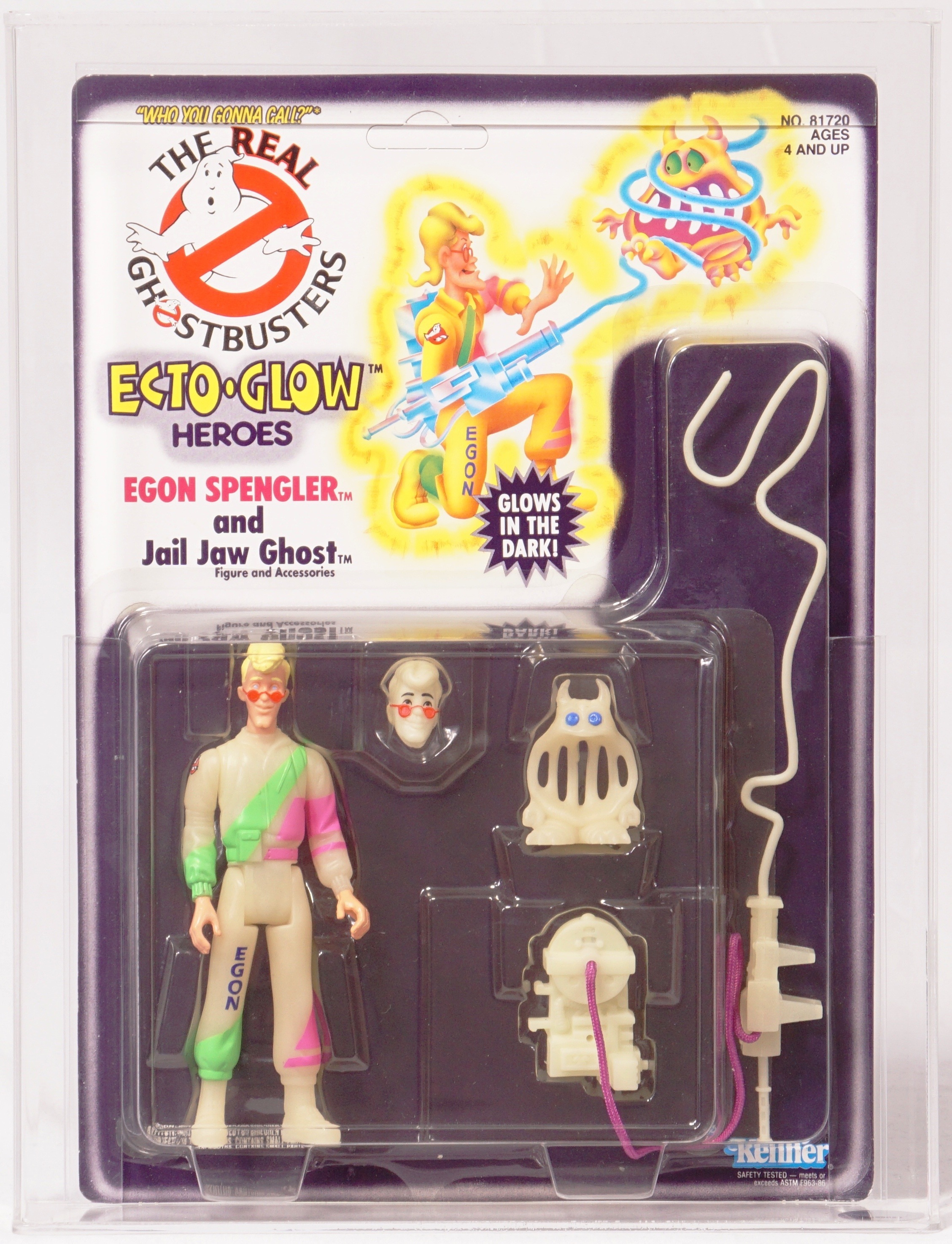 Kenner REAL GHOSTBUSTERS ECTO GLOW 4体セット80s