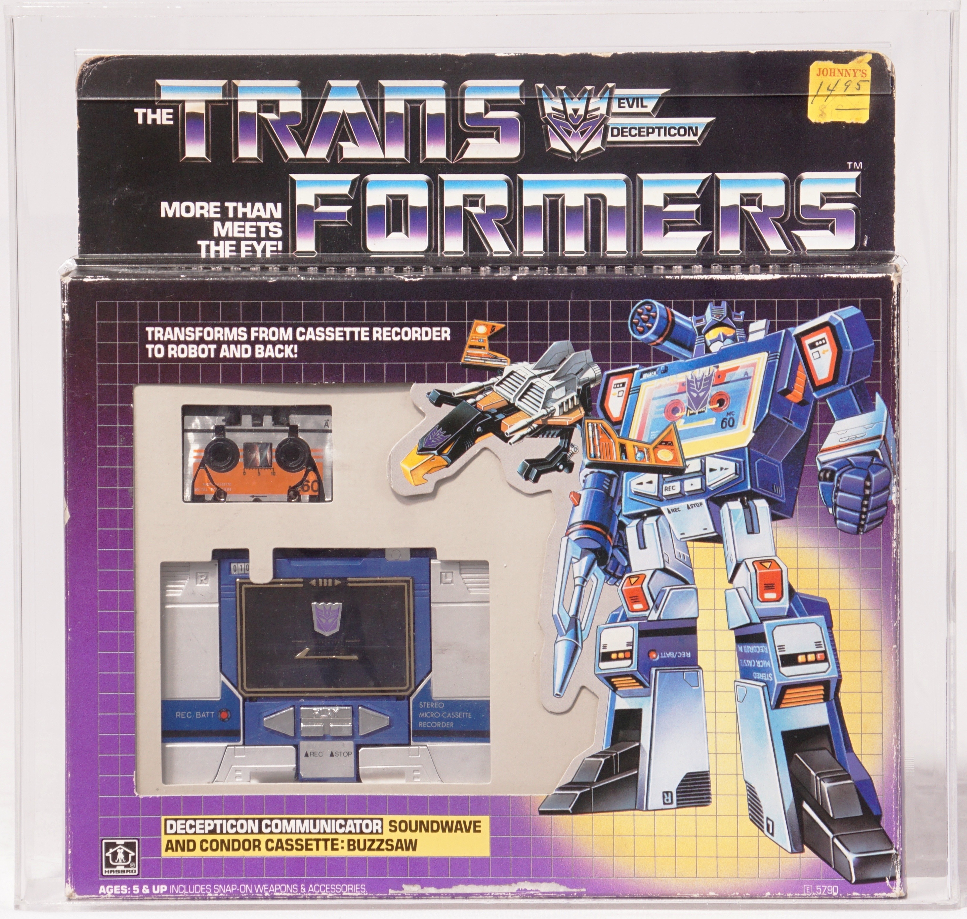 transformers action figures 1984