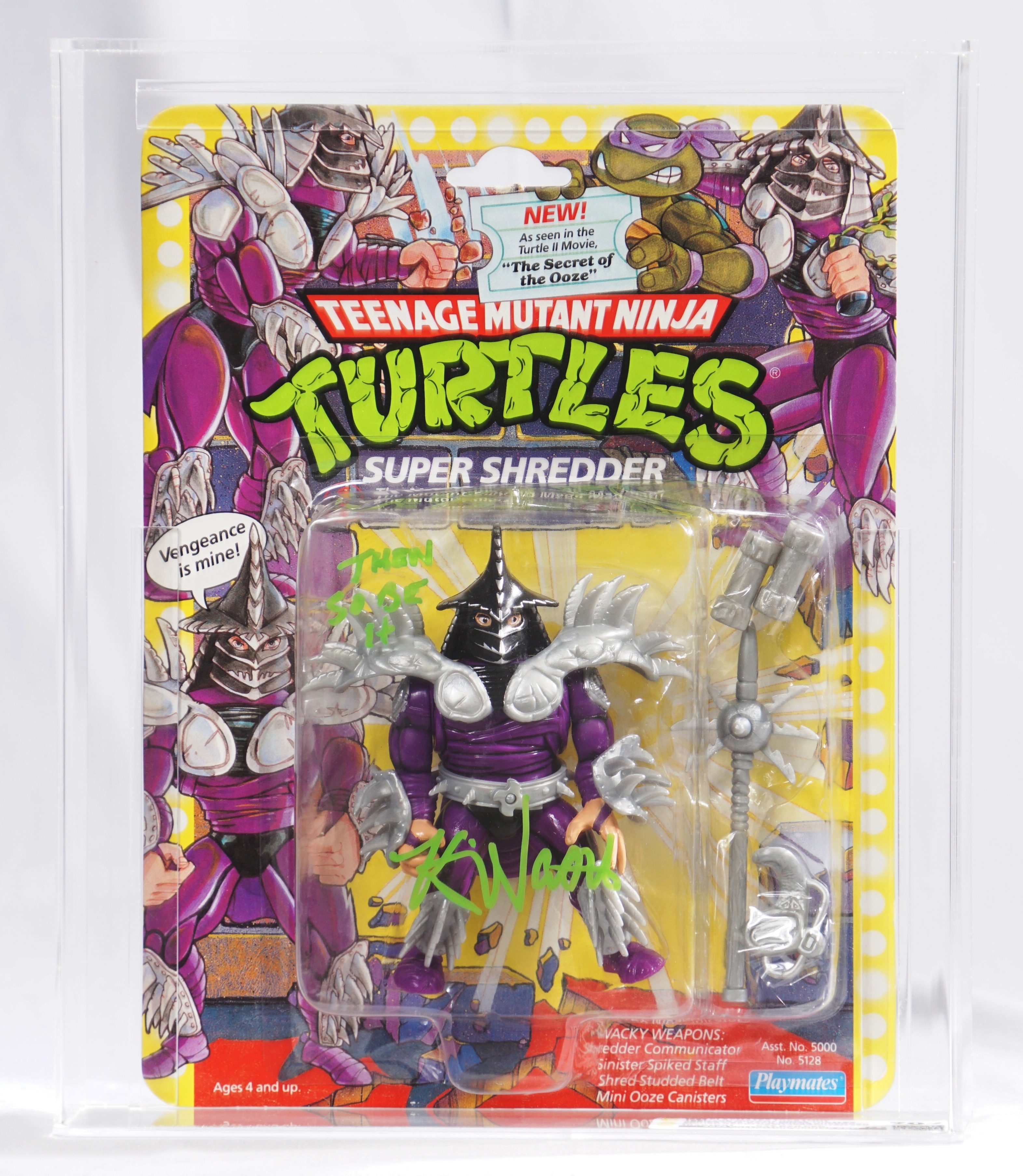 1992 Playmates Teenage Mutant Ninja Turtles Carded Action Figure - Super  Shredder