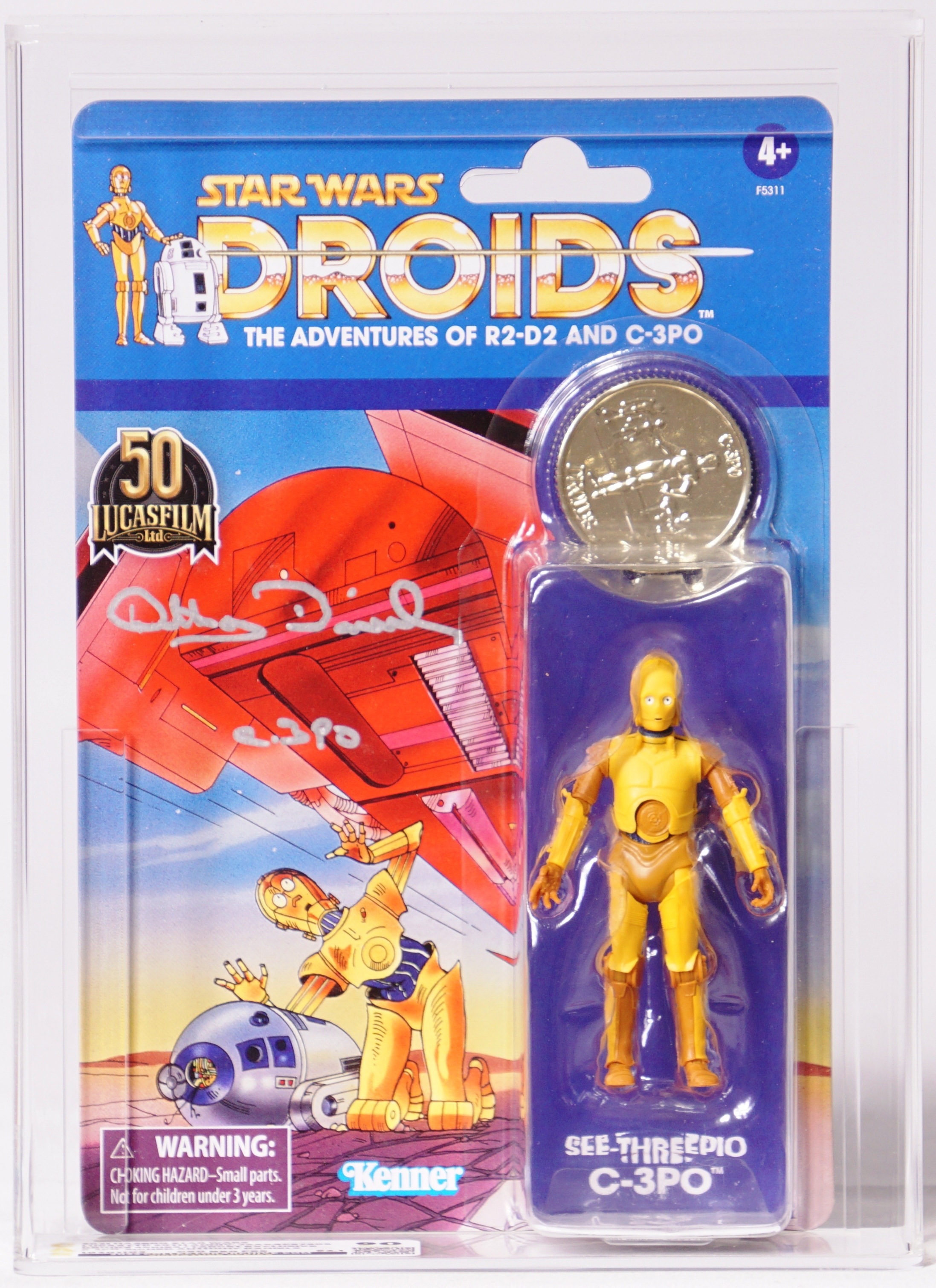 CUSTOM 2021 Star Wars Droids Lucas LTD 50th Anniversary Carded Action ...