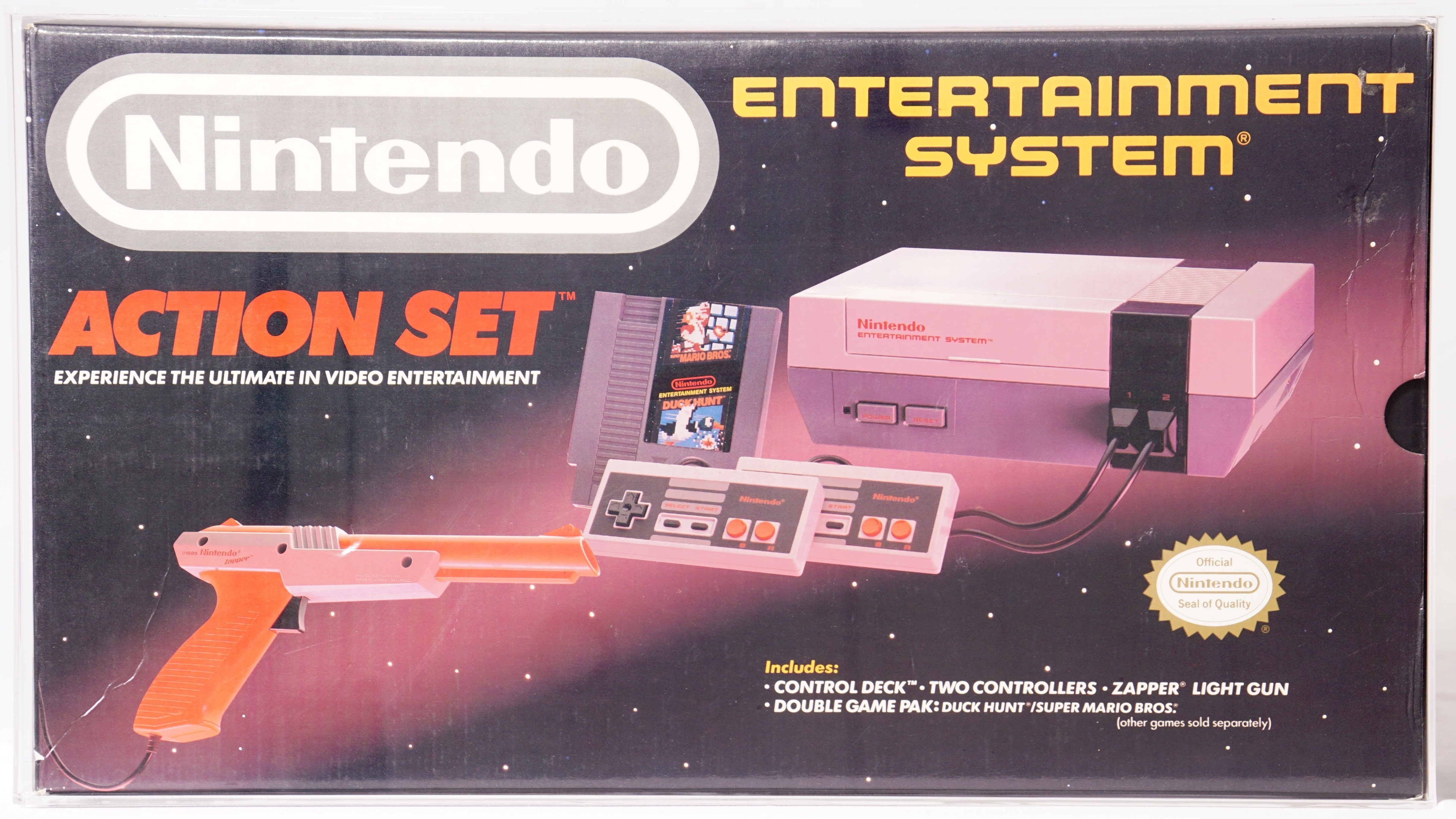 Nintendo Boxed Video - Nintendo Entertainment System Action Set