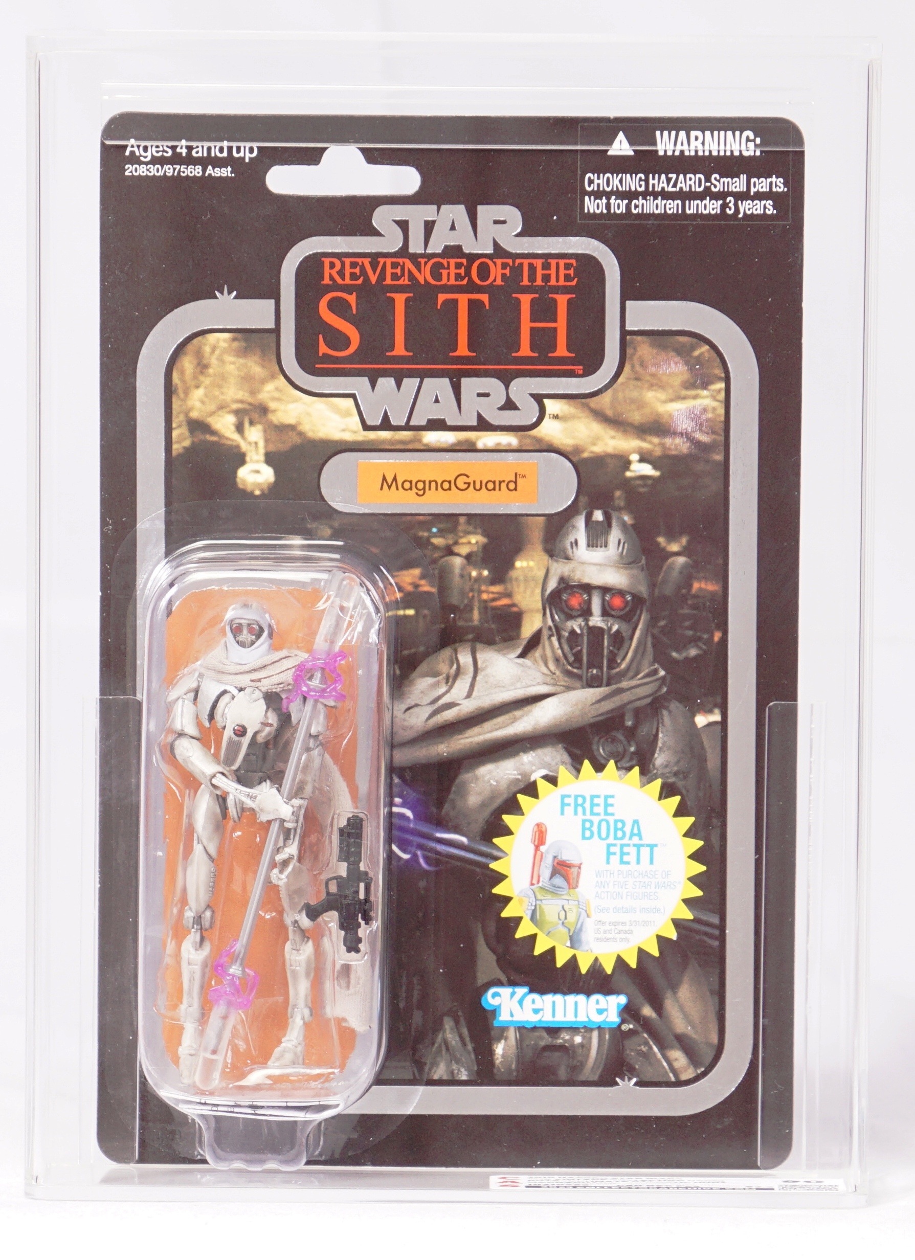 2010 Hasbro Star Wars Vintage Collection Carded Figure - VC18 Magnaguard UGH