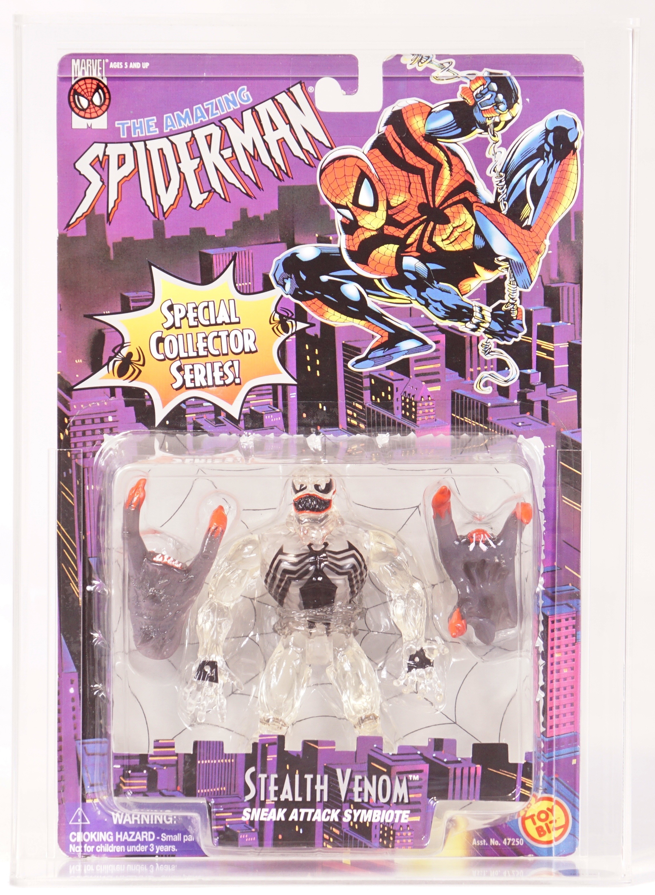 1996 Toy Biz Marvel Amazing Spider-Man Carded Action Figure