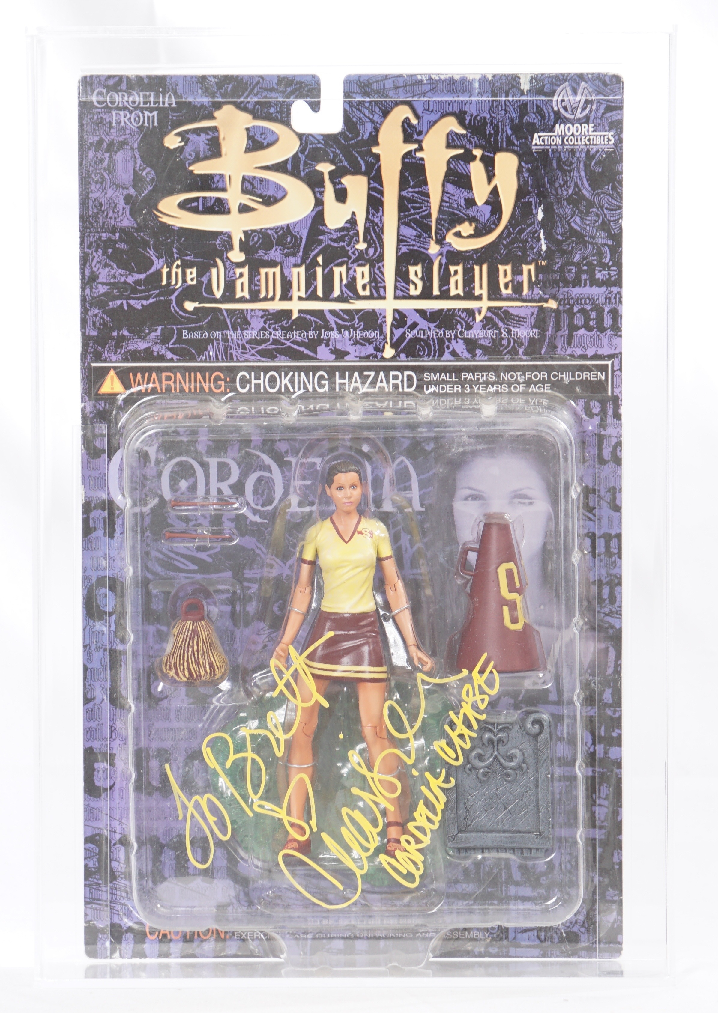 CUSTOM 2000 Moore Action Collectibles Buffy The Vampire Slayer Carded ...