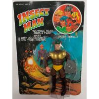 1980s Sungold Insect Man Sectaurs KO Bootleg Carded Action