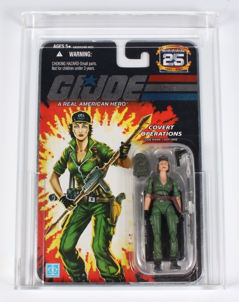 2008 Hasbro G.I. Joe Carded Action Figure 25th Anniversary - Lady Jaye