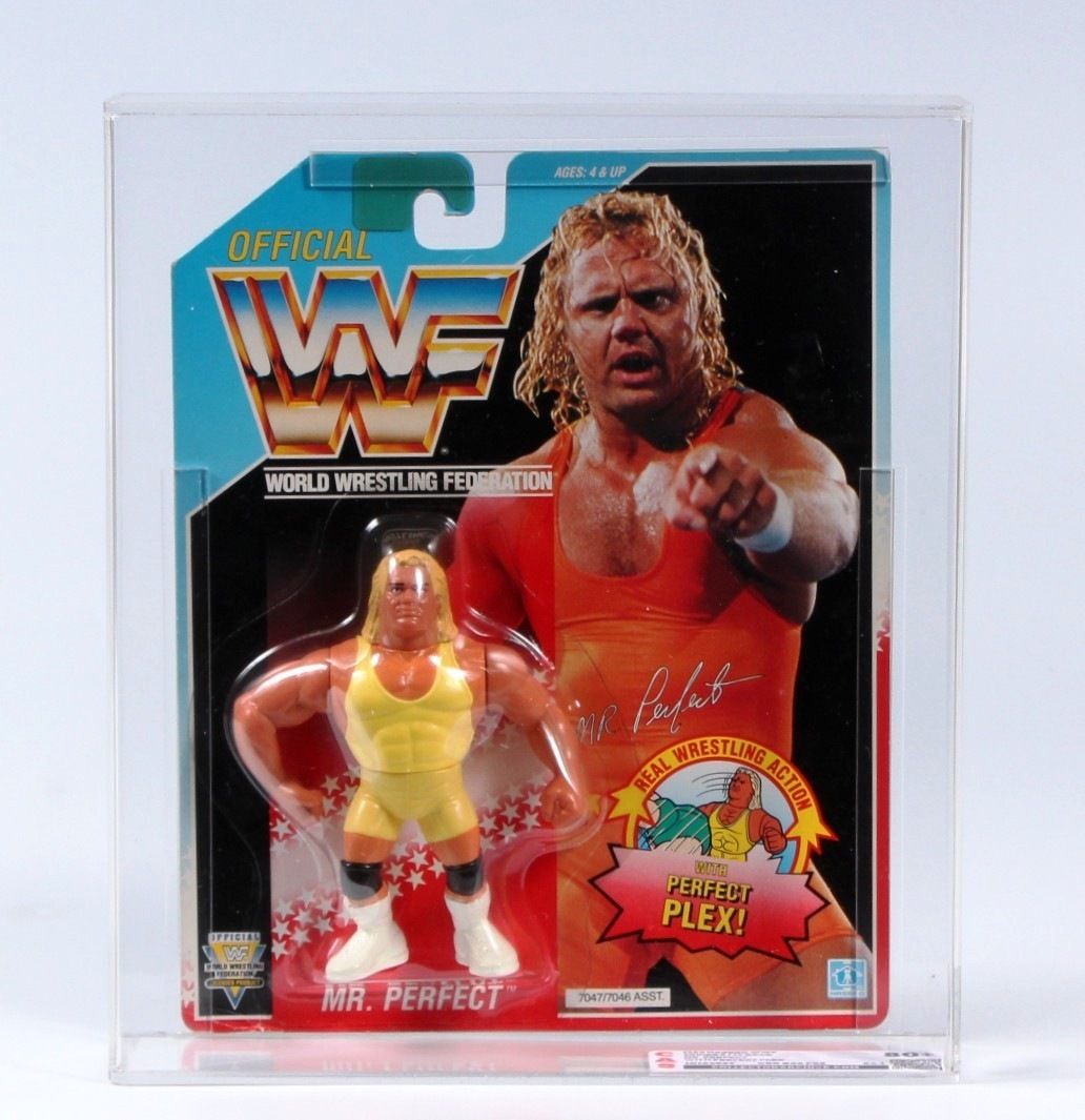 1992 Hasbro WWF Carded Action Figure - Mr. Perfect