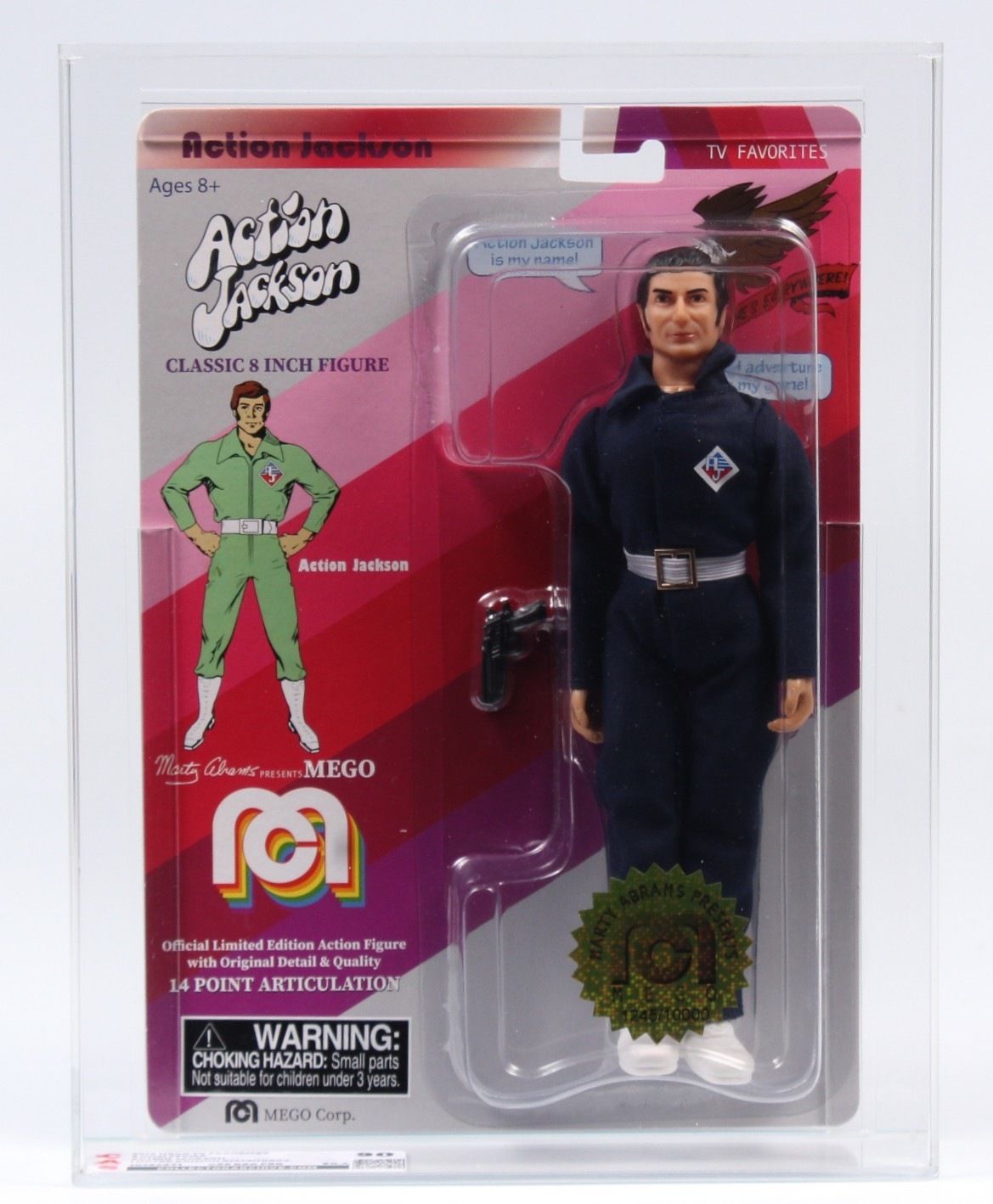 2018 Mego Classic 8 Inch Carded Action Figure TV Favorites