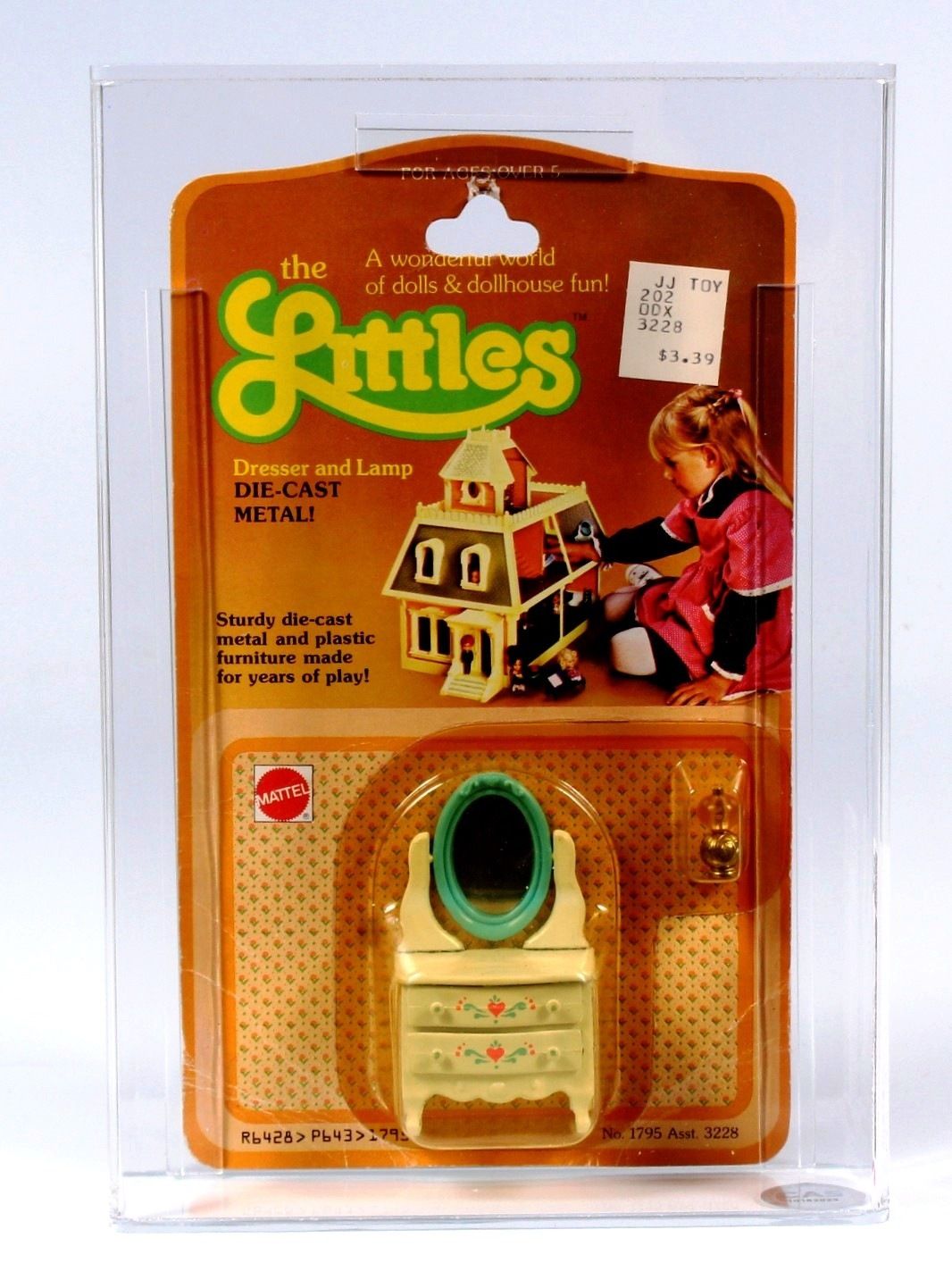 The Littles - Mattel - Mobiliers Métal : Fauteuil Bergère Ref.1800