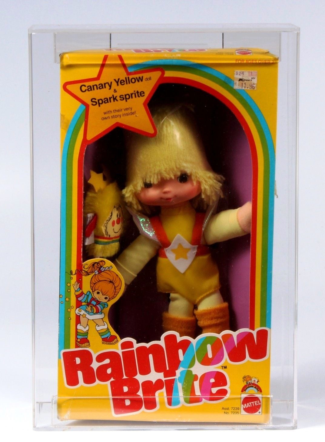 Rainbow Brite Mattel Poupée 23cm Canary Yellow Capucine (sans Boîte)