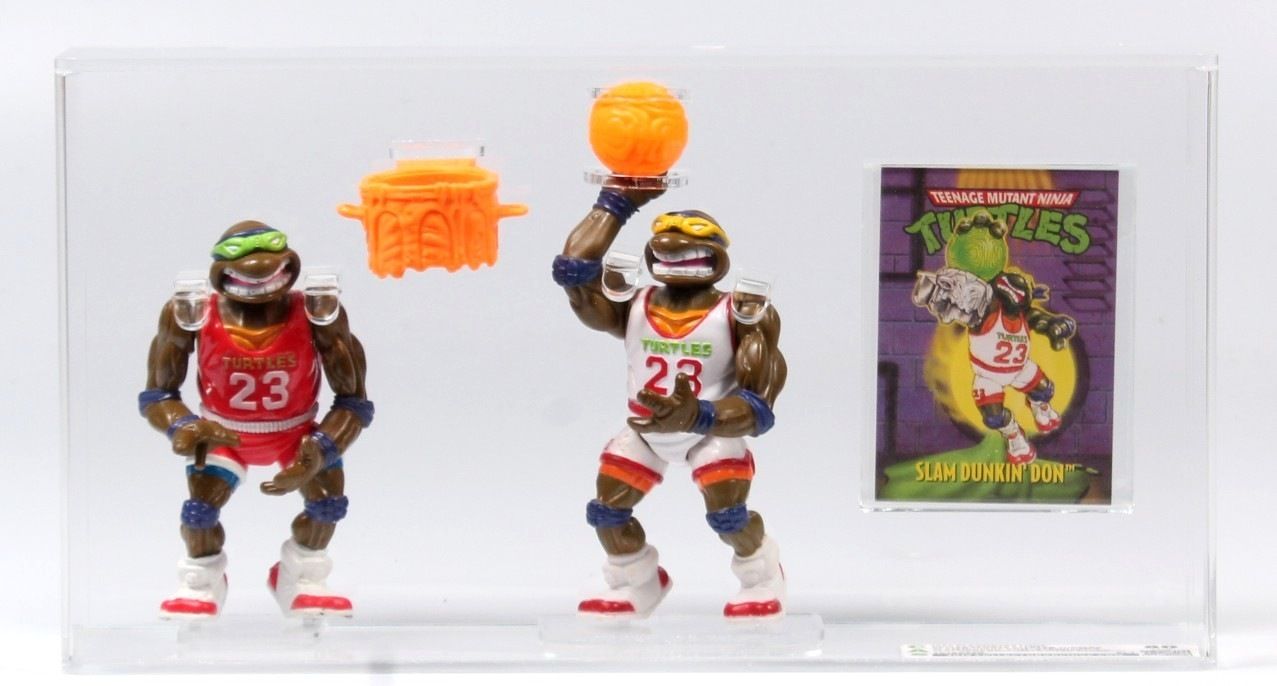 TMNT ミュータント タートルズ / Slam Dunkin' Don /美品 Teenage Mutant Ninja Turtles ULTIMATES! Slam Dunkin' Don Action Figure