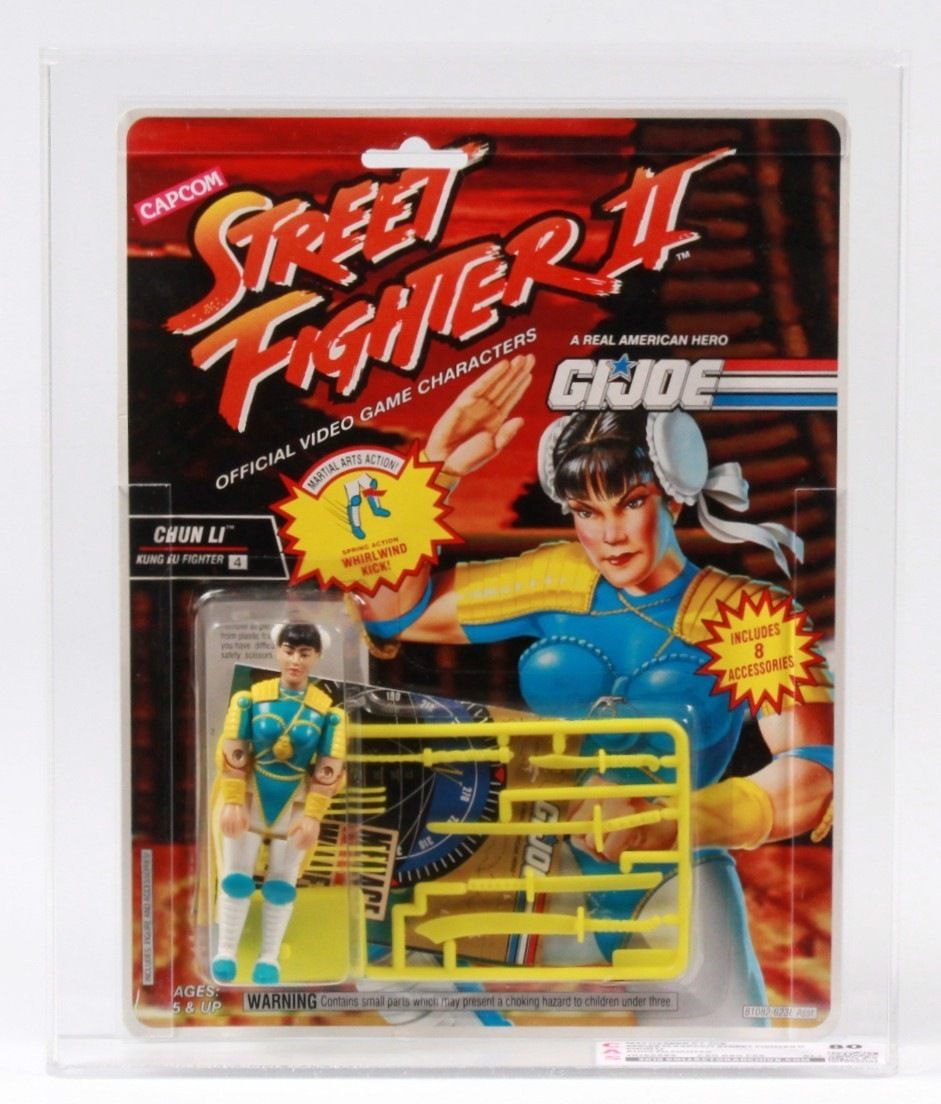 1993 Hasbro G.I. Joe Carded Action Figure - Capcom Street Fighter