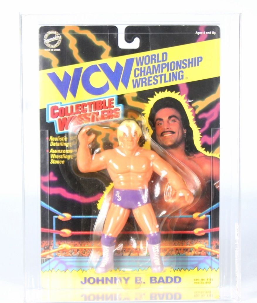 1994 Original San Francisco Toy Makers WCW Carded Wrestler