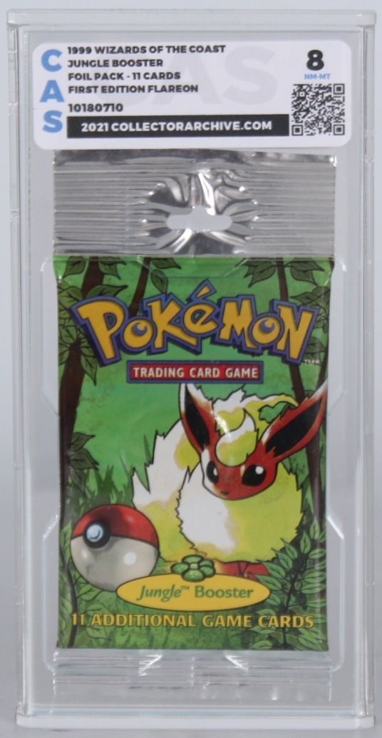 1999 Wizards of the Coast Foil Pack Pokemon Jungle Booster