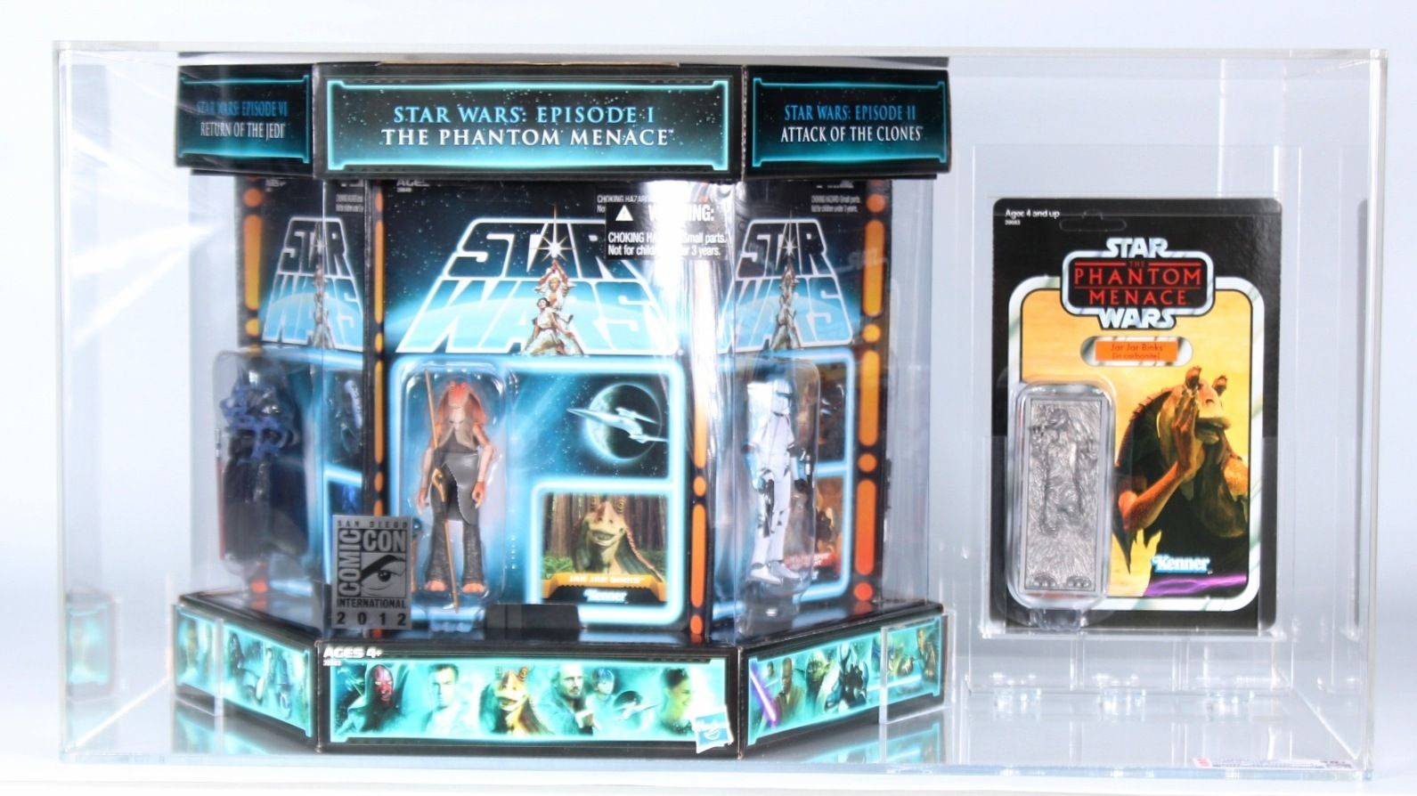 CUSTOM 2012 Hasbro Star Wars Vintage Special Edition Carbonite