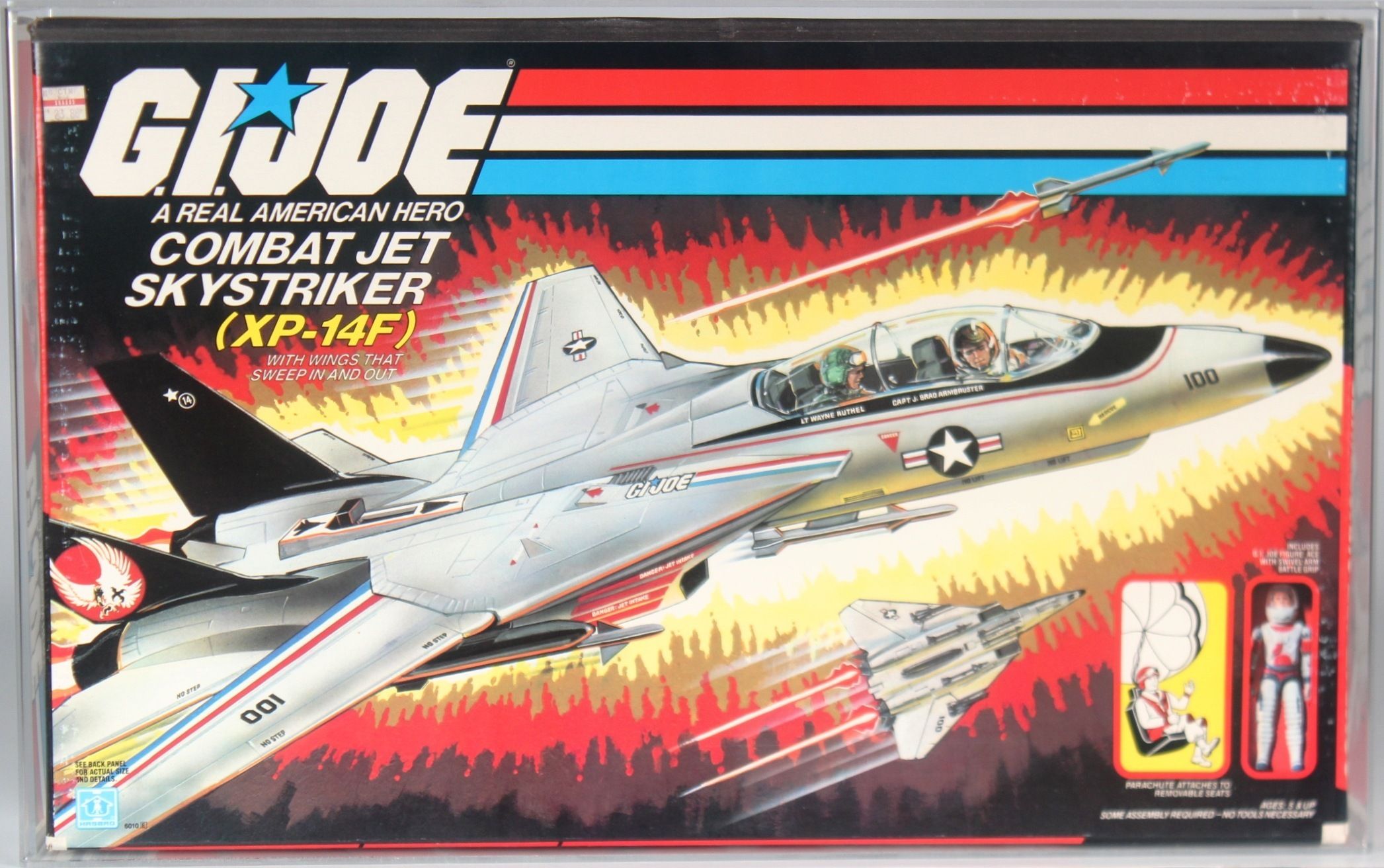 1983 Hasbro G.I. Joe Boxed Combat Jet Skystriker (XP-14F)
