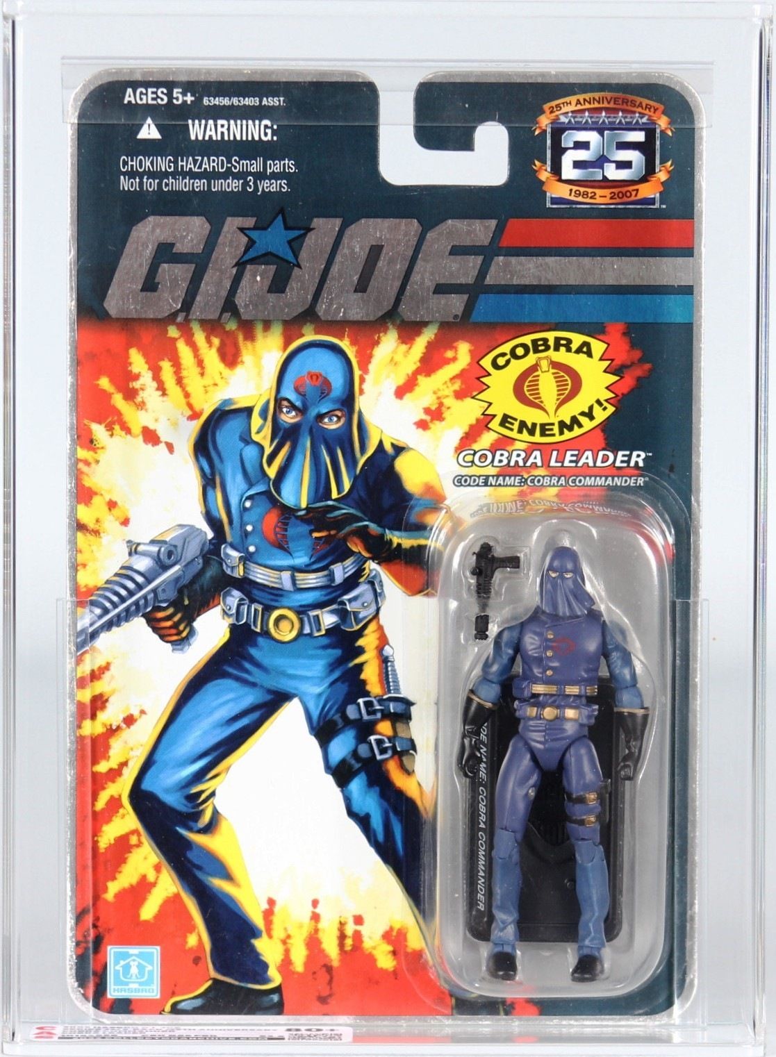 Giジョー　HASBRO G.I. Joe 25th Anniversary Commando Snake Eyes Action Figure