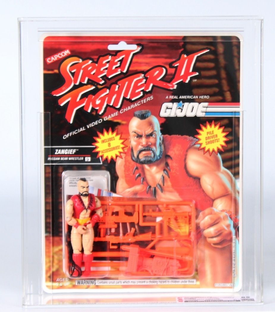 1993 Hasbro G.I. Joe Carded Action Figure - Capcom Street Fighter