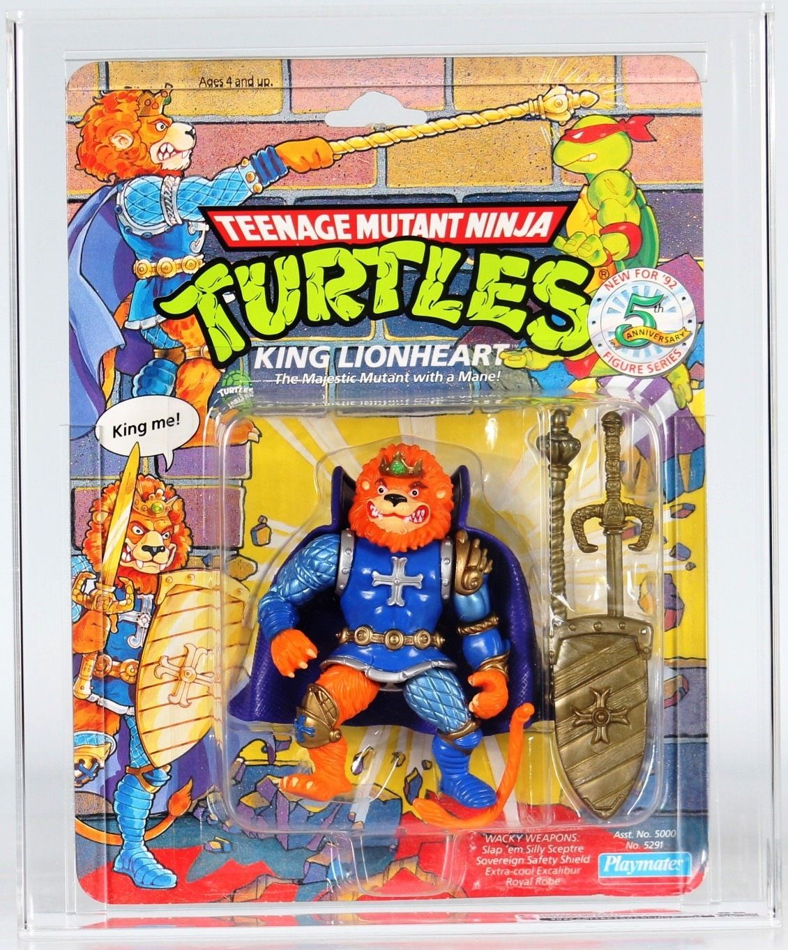 ミュータントニンジャタートルズ　キングライオンハート Teenage Mutant Ninja Turtles Playmates King