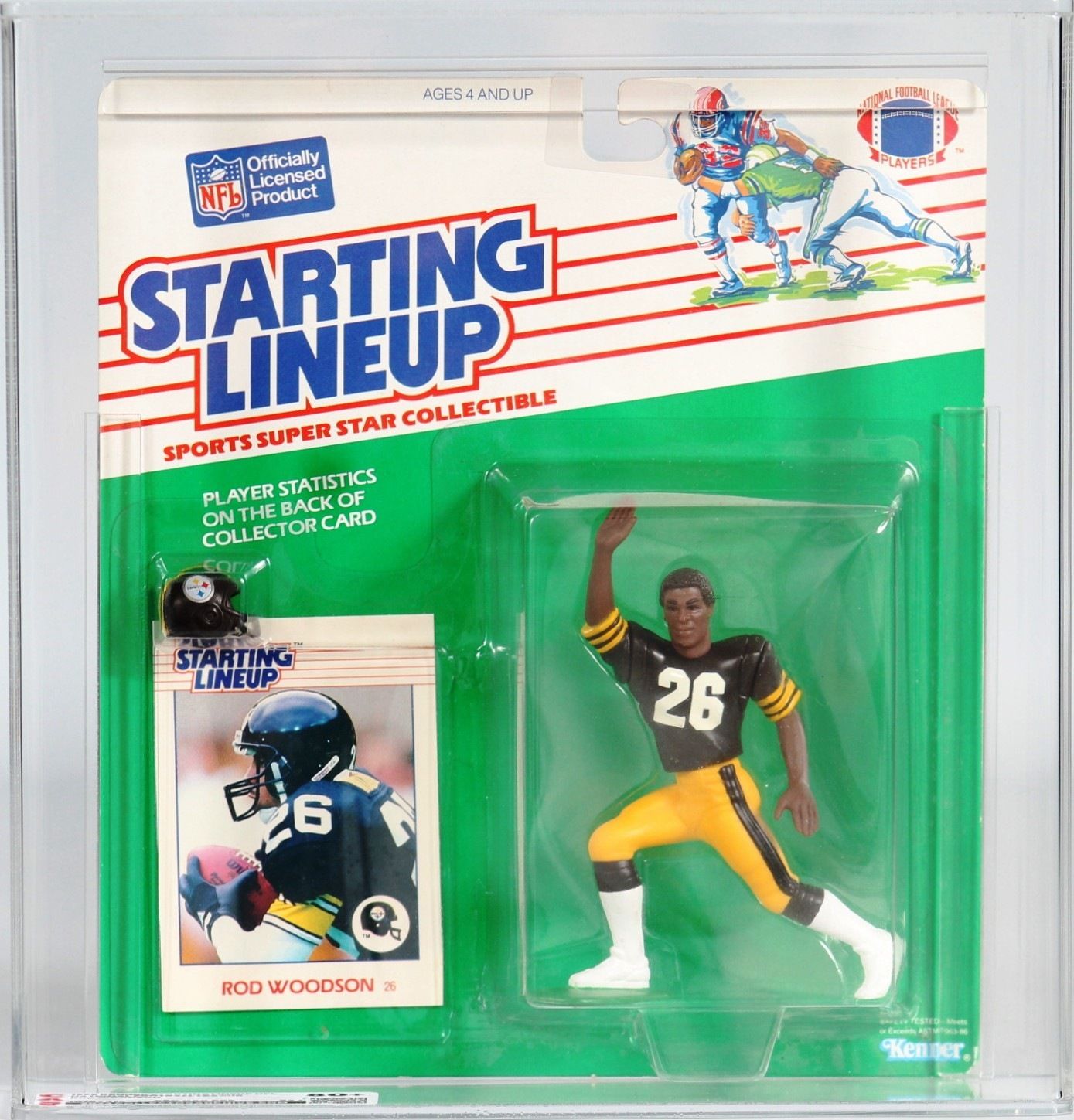 1988 Kenner Starting Lineup NFL Carded Sports Figure - Rod Woodson