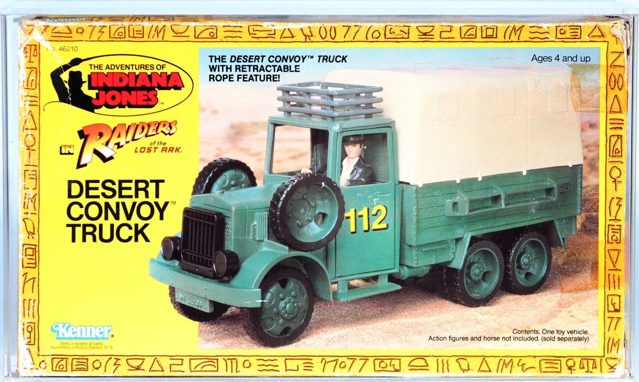 1982 Kenner Indiana Jones Boxed Vehicle - Desert Convoy Truck