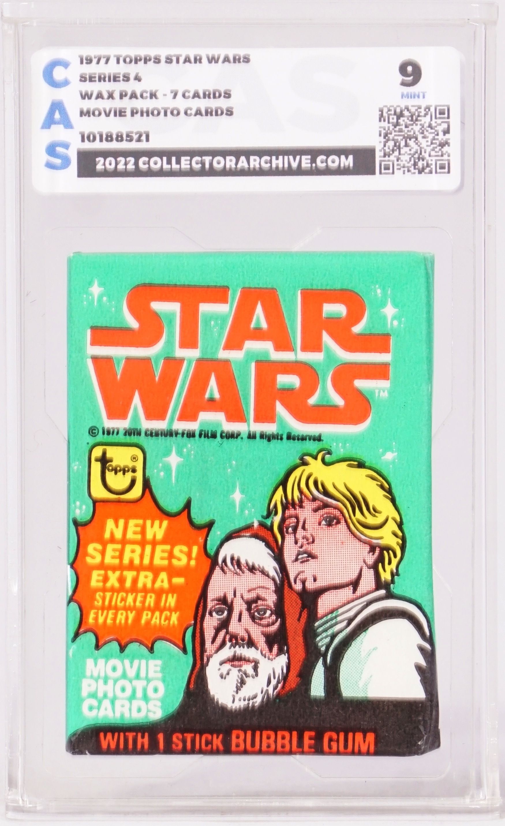 1977 Topps Star Wars Wax Pack Movie Photo Cards (Series 4)