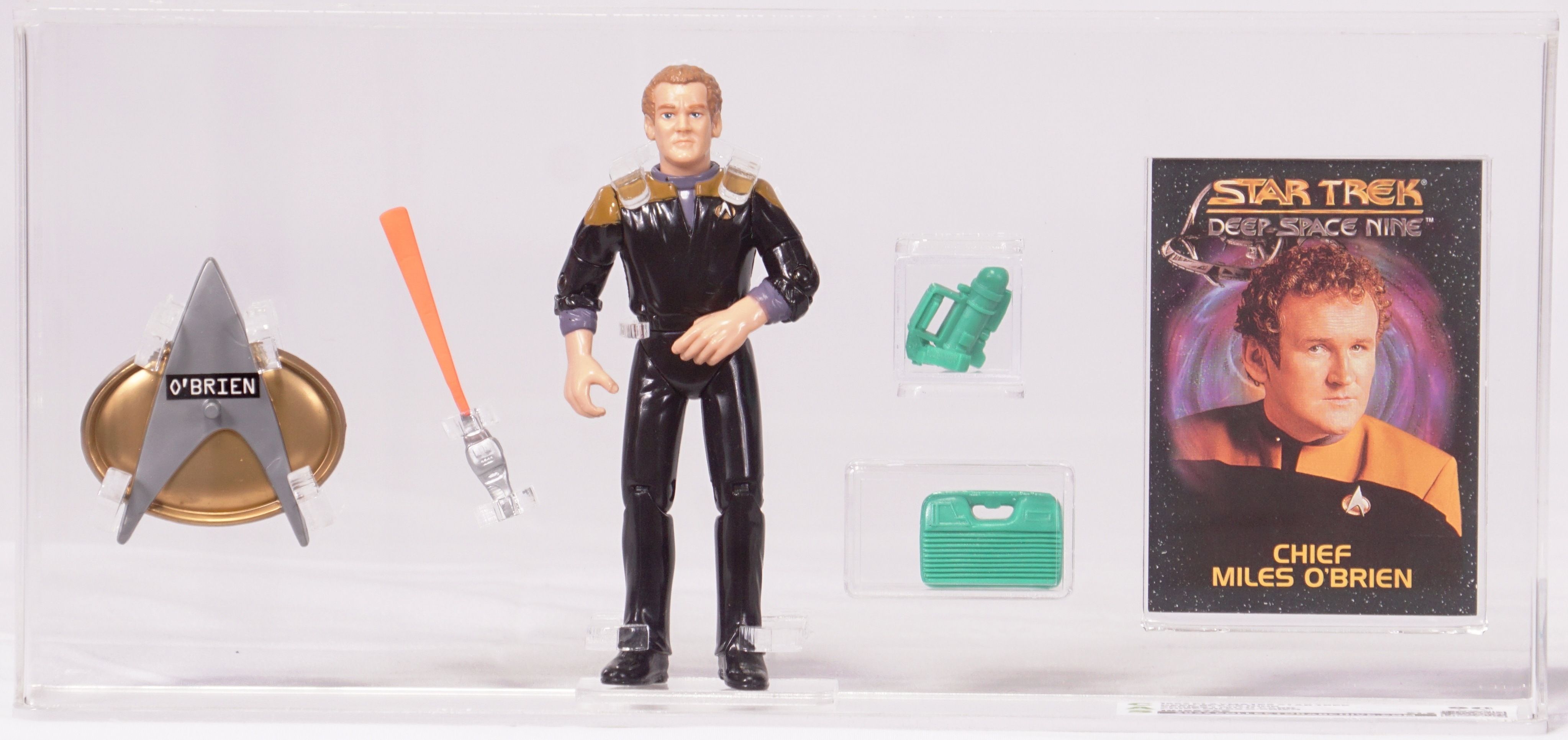 1993 Playmates Star Trek DSN Loose Action Figure - Chief Miles O