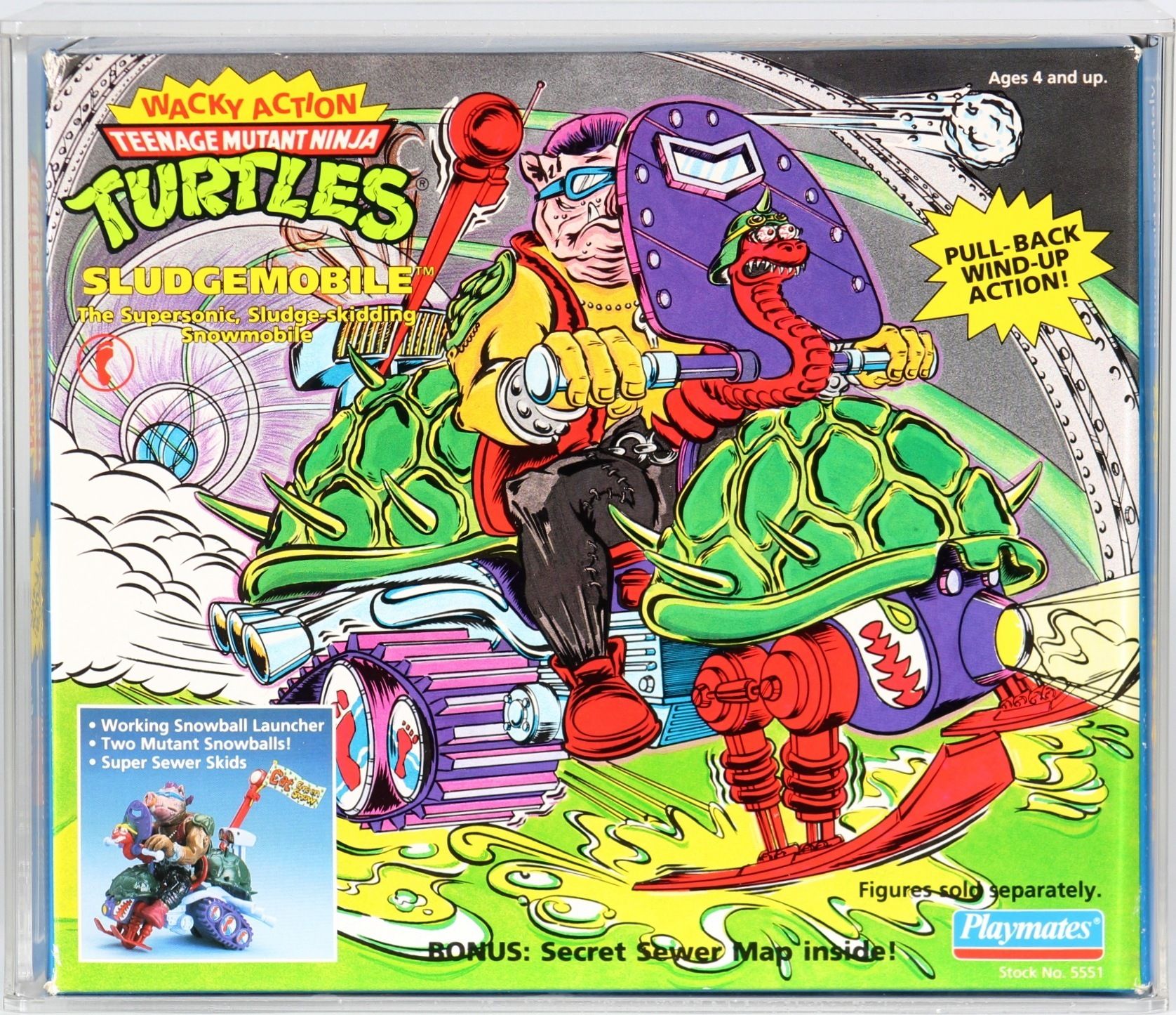 Figurine TMNT Scumbug 1990 - Playmates Toys - 1ère édition