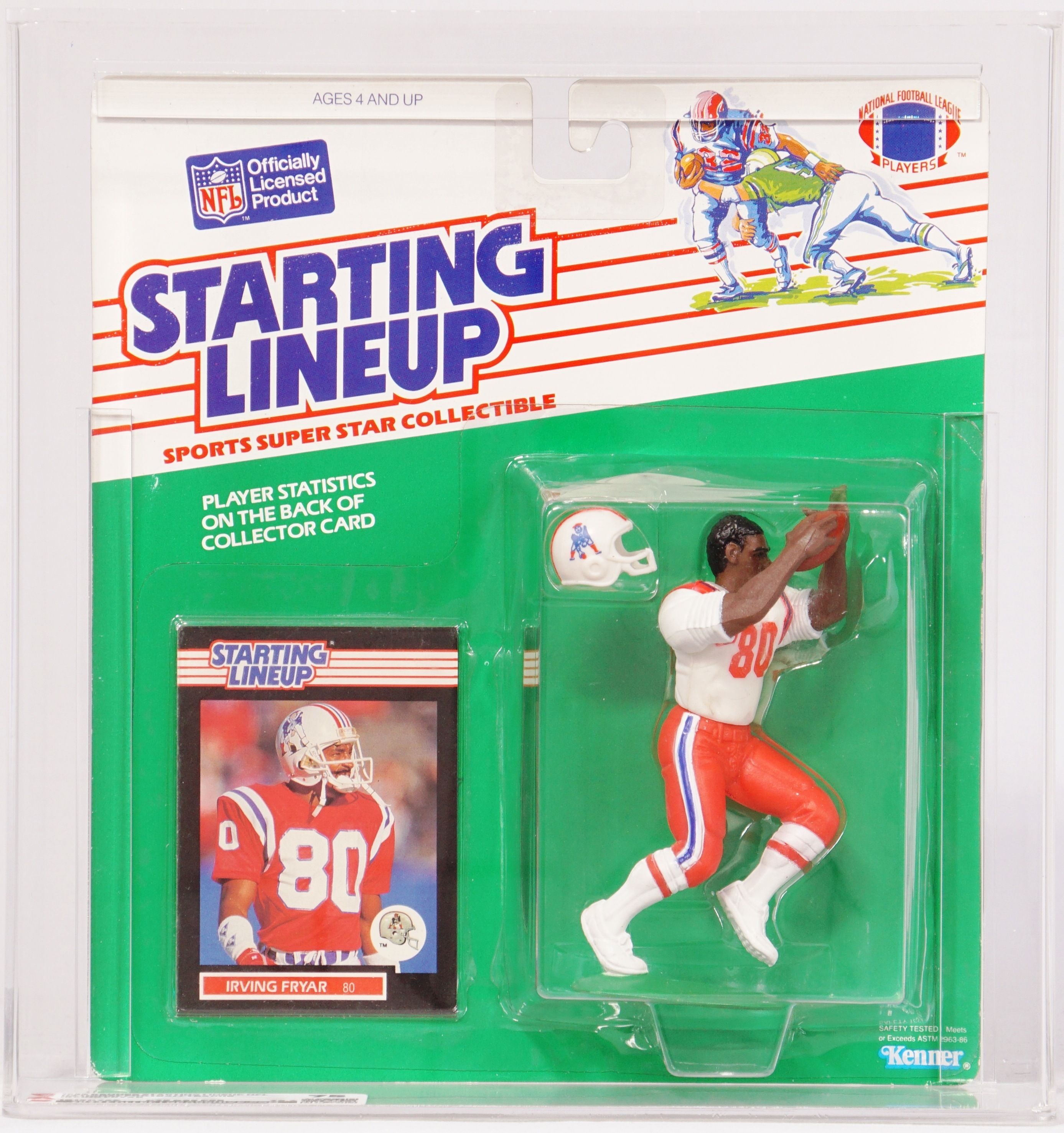 1989 Kenner Starting Lineup NFL Carded Sports Figure - Irving Fryar