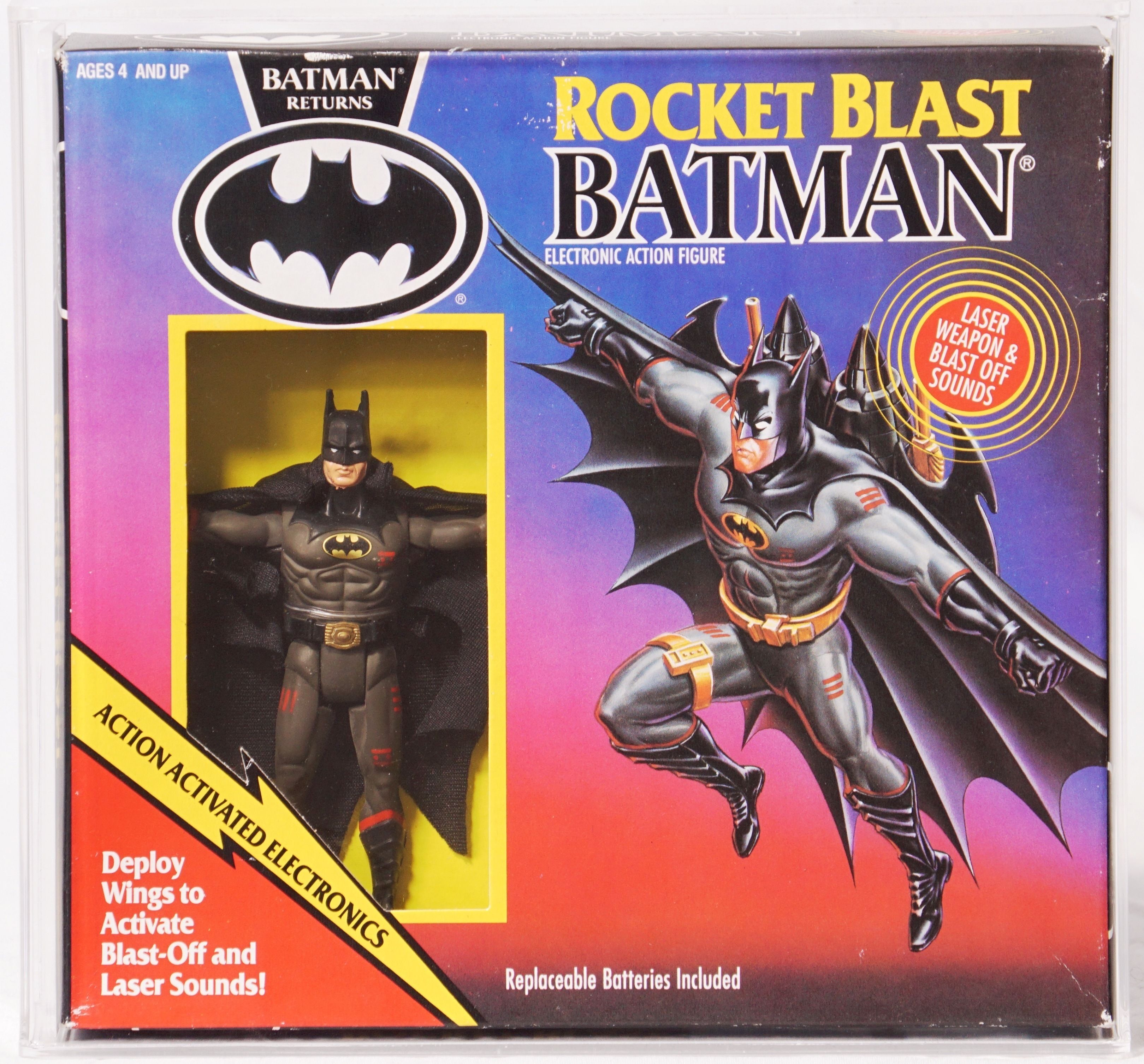 SPIN 1993年 バットマン フィギュア Batman Batmobile ケナー MASTER