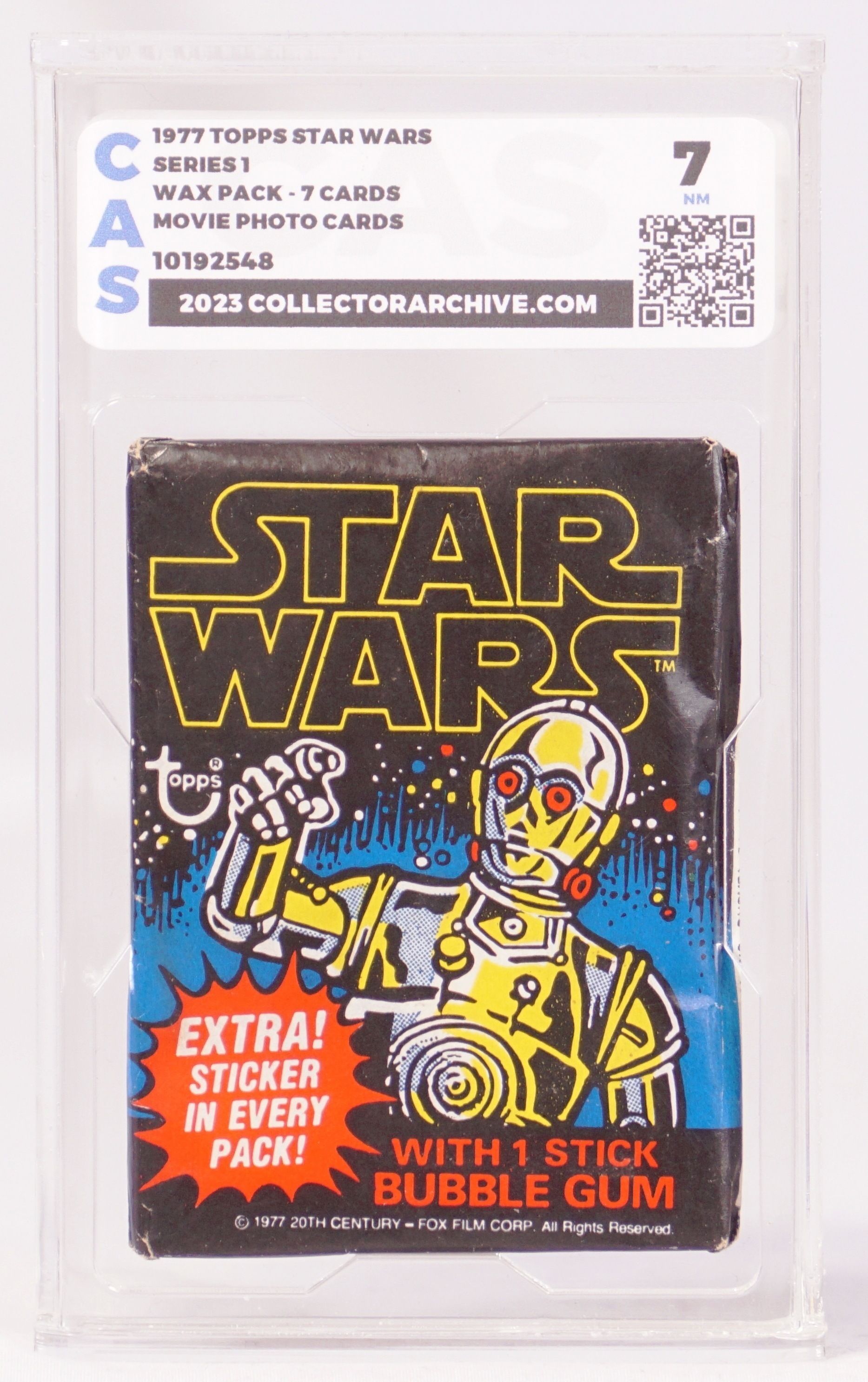 1977 Topps Star Wars Wax Pack Movie Photo Cards (Series 1)