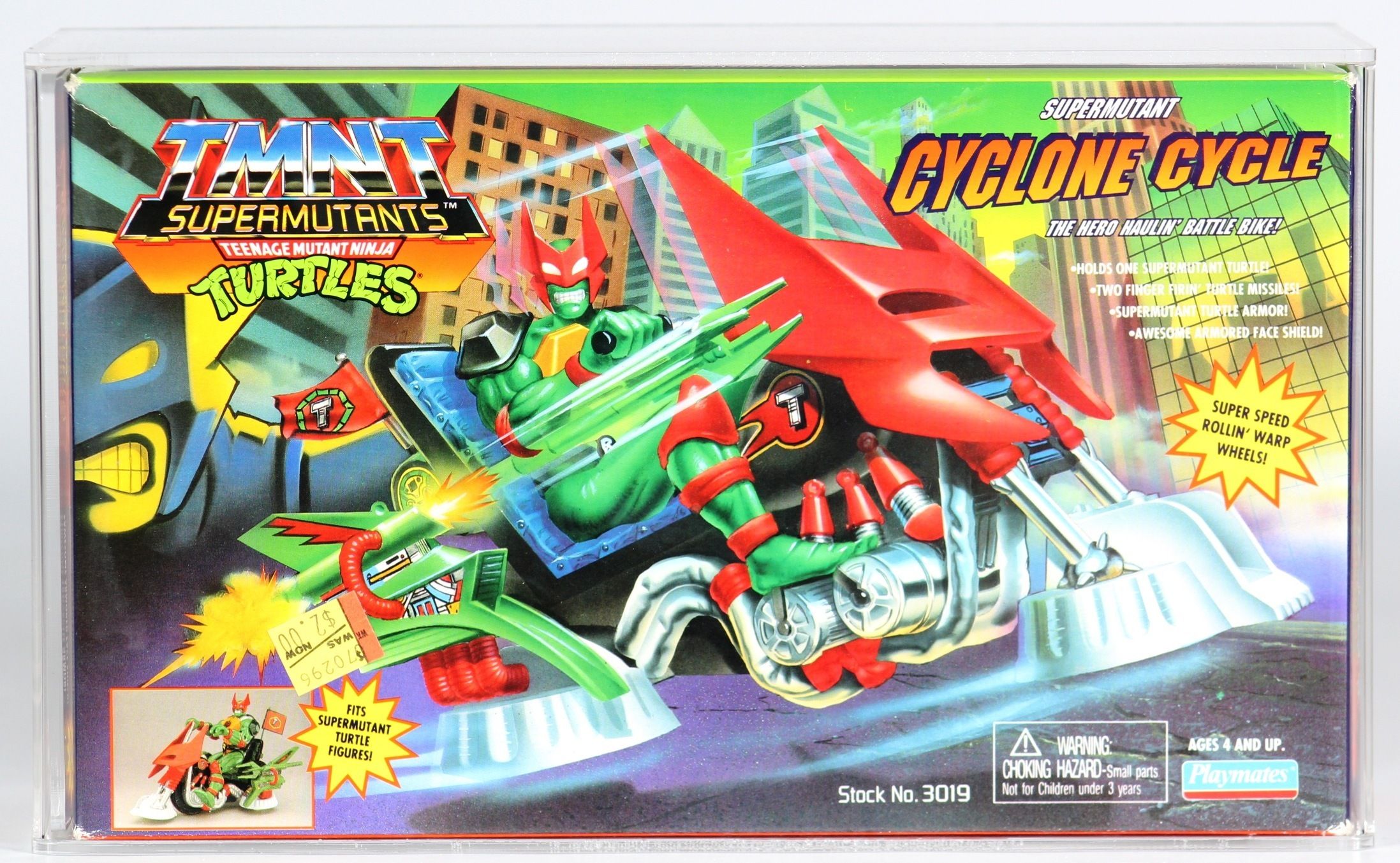 Teenage Mutant Ninja Hero Turtles Super Mutants Cyclone