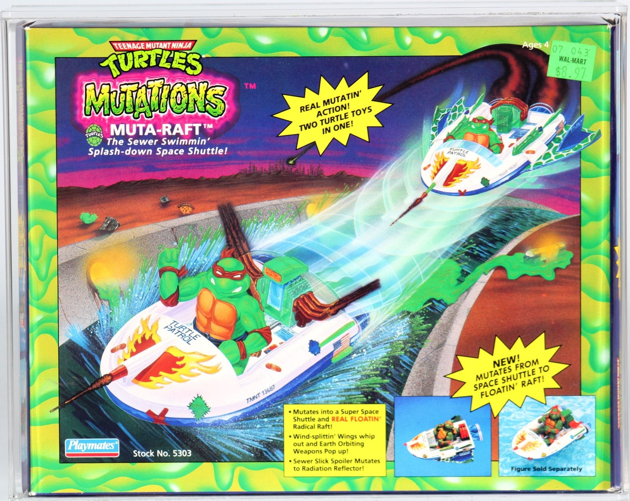1992 Playmates Teenage Mutant Ninja Turtles Mutations Boxed
