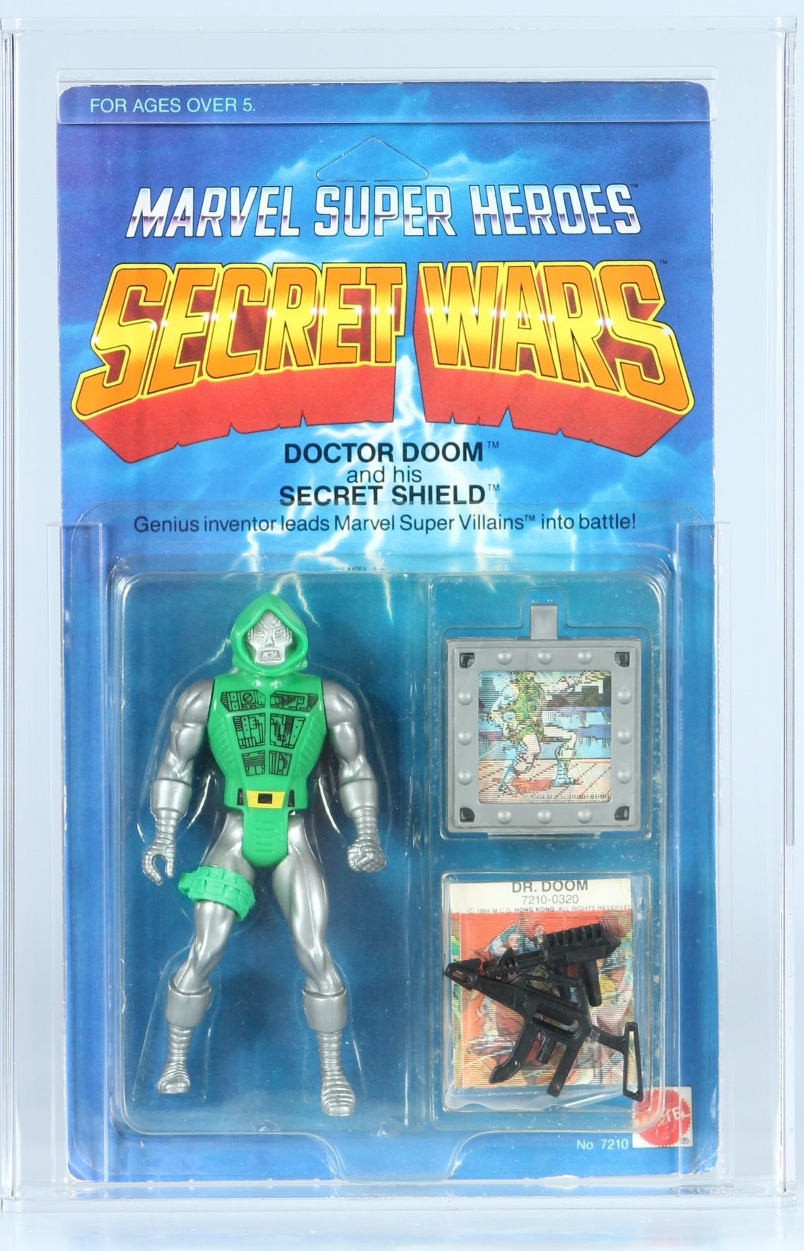 1984 Mattel Secret Wars Carded Action Figure - Doctor Doom