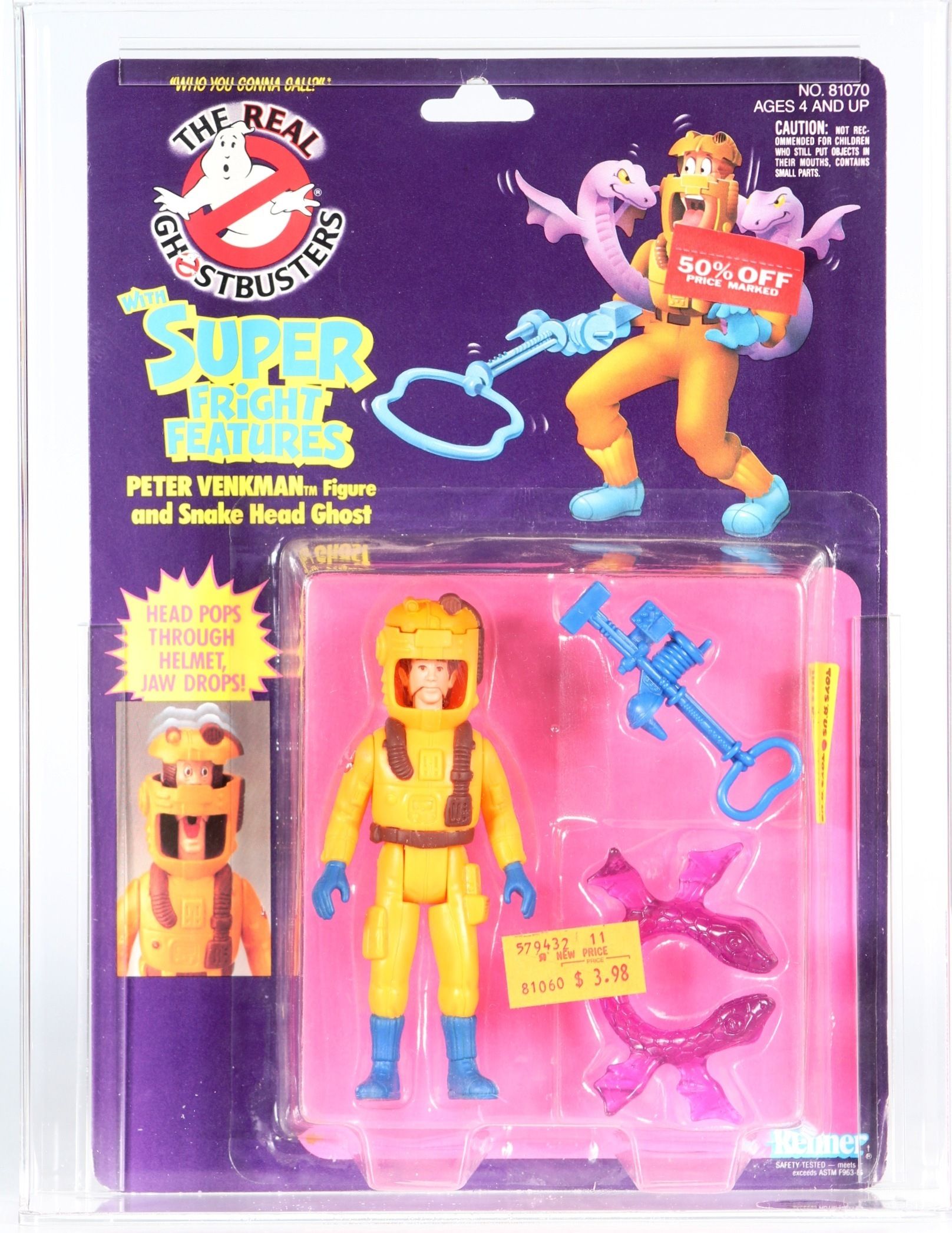 Hasbro Ghostbusters Fright Feature – Figura Peter Venkman Con Accessori E Cagnaccio