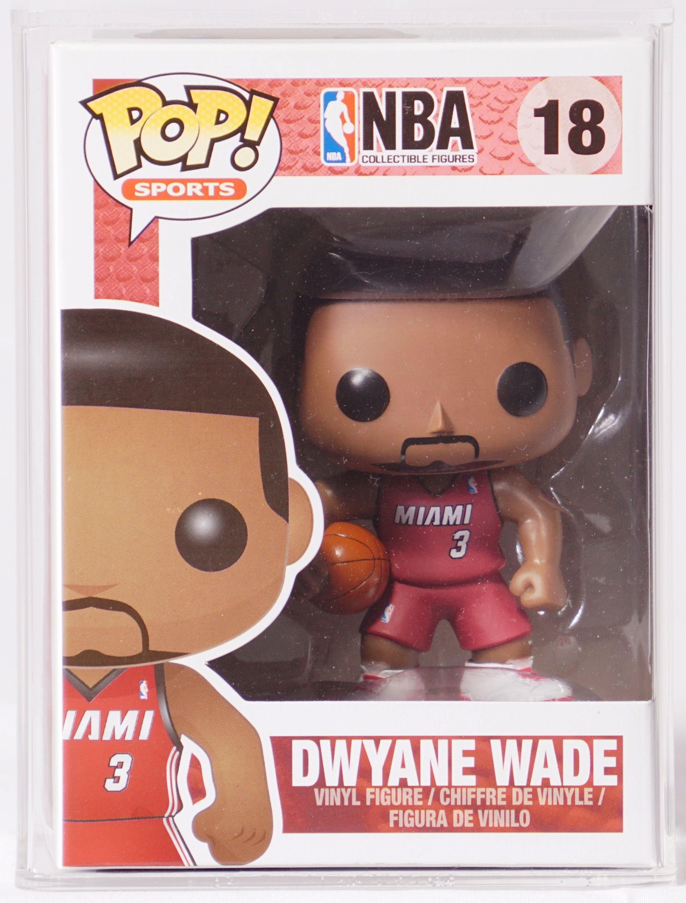 2013 Funko Pop Boxed Vinyl Figure - #18 Dwyane Wade
