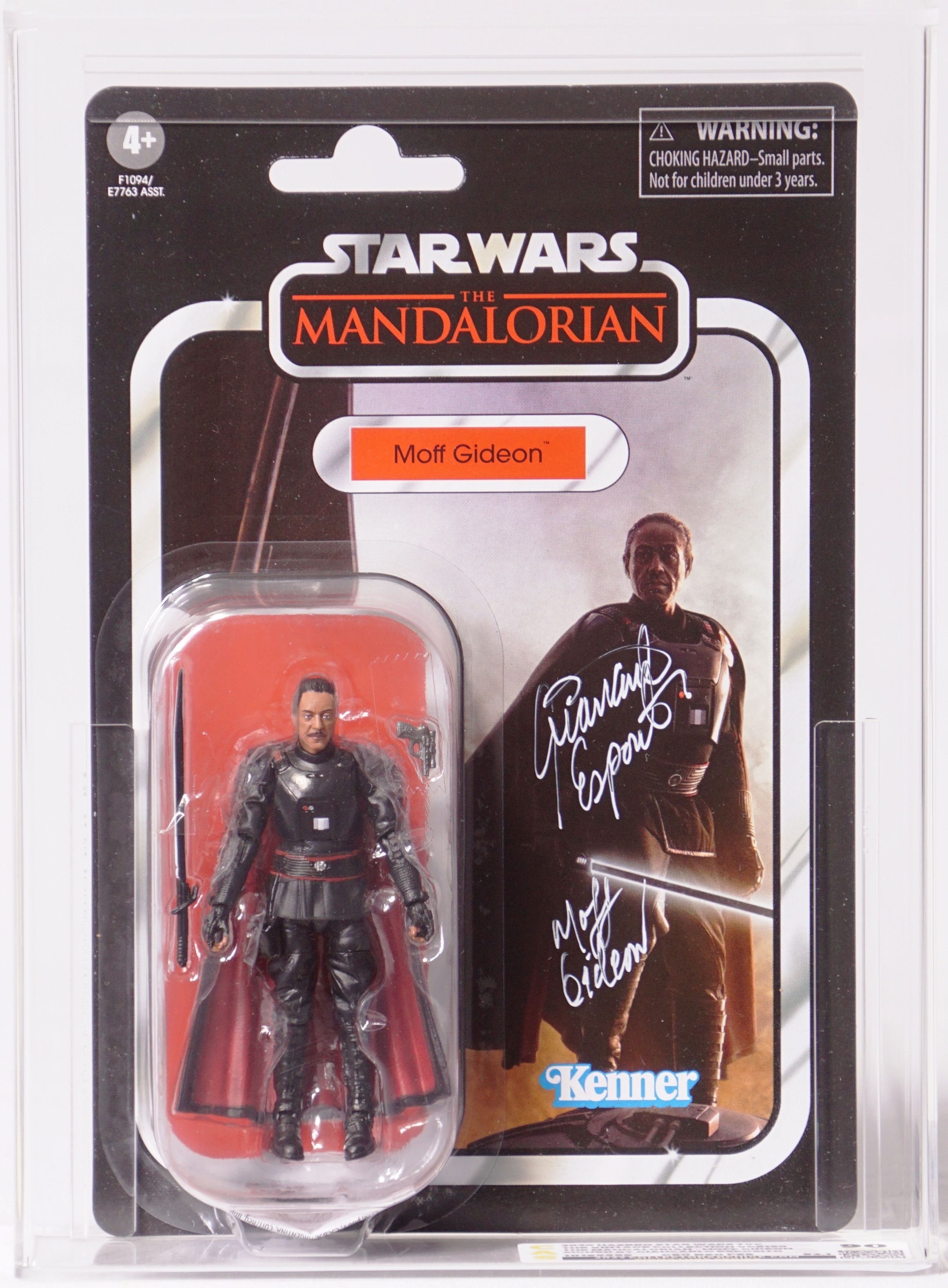 CUSTOM 2020 Hasbro Star Wars Vintage Collection Carded Figure - VC180 Moff  Gideon (Signed by Giancarlo Esposito)