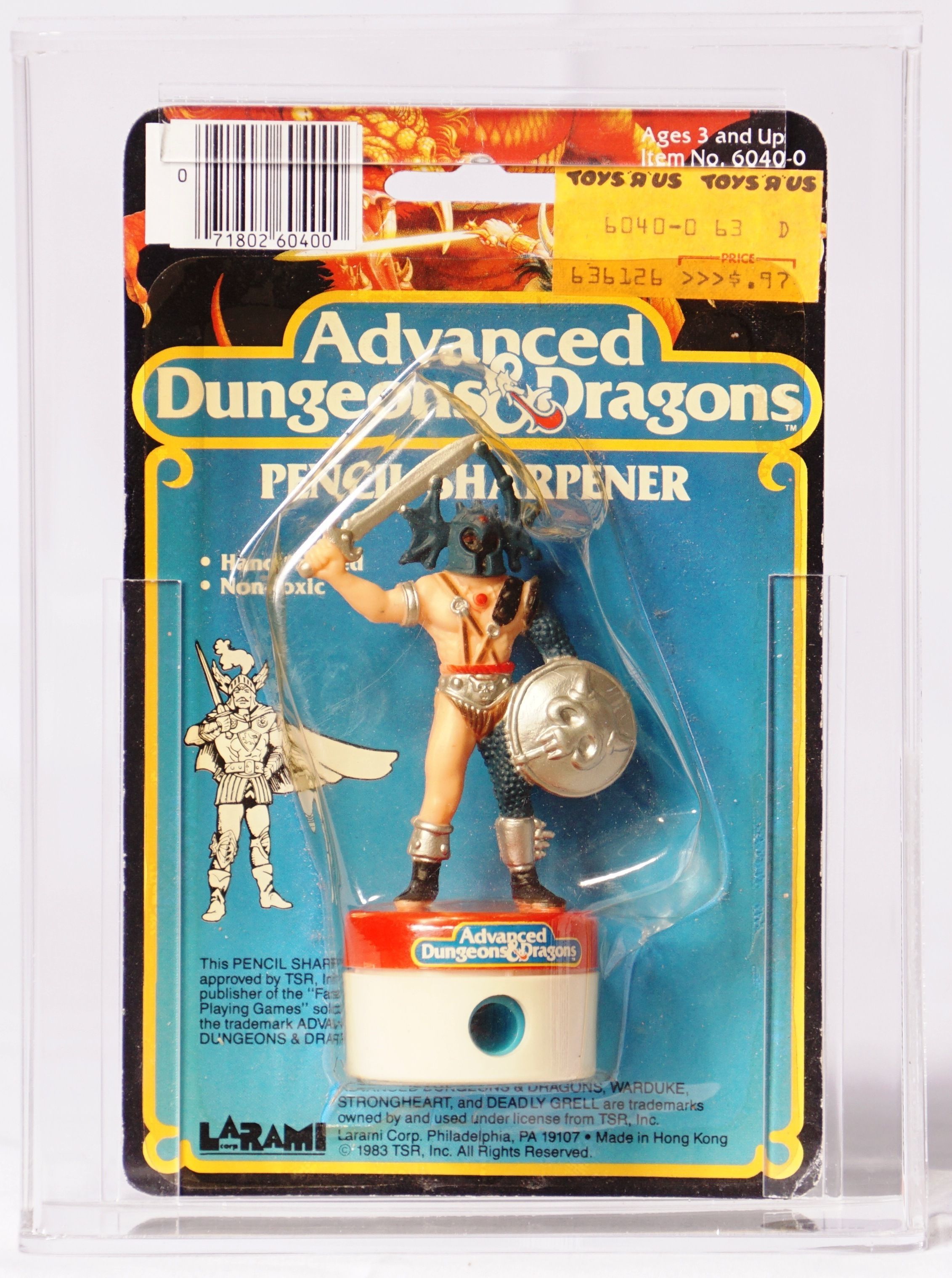 1983 Larami Corp. Advanced Dungeons and Dragons Carded Accessory