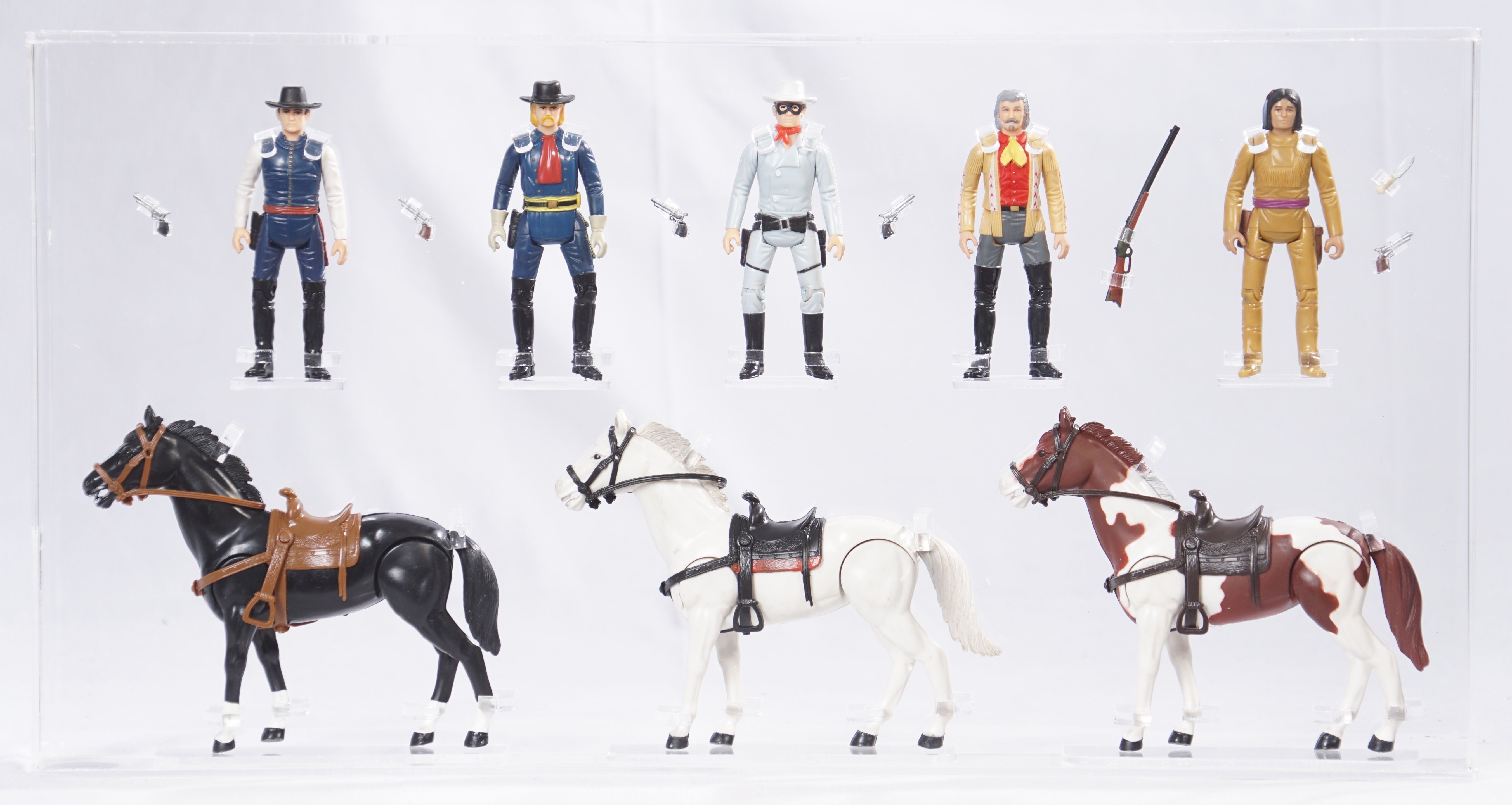 CUSTOM 1980 Gabriel The Legend of the Lone Ranger Loose Action