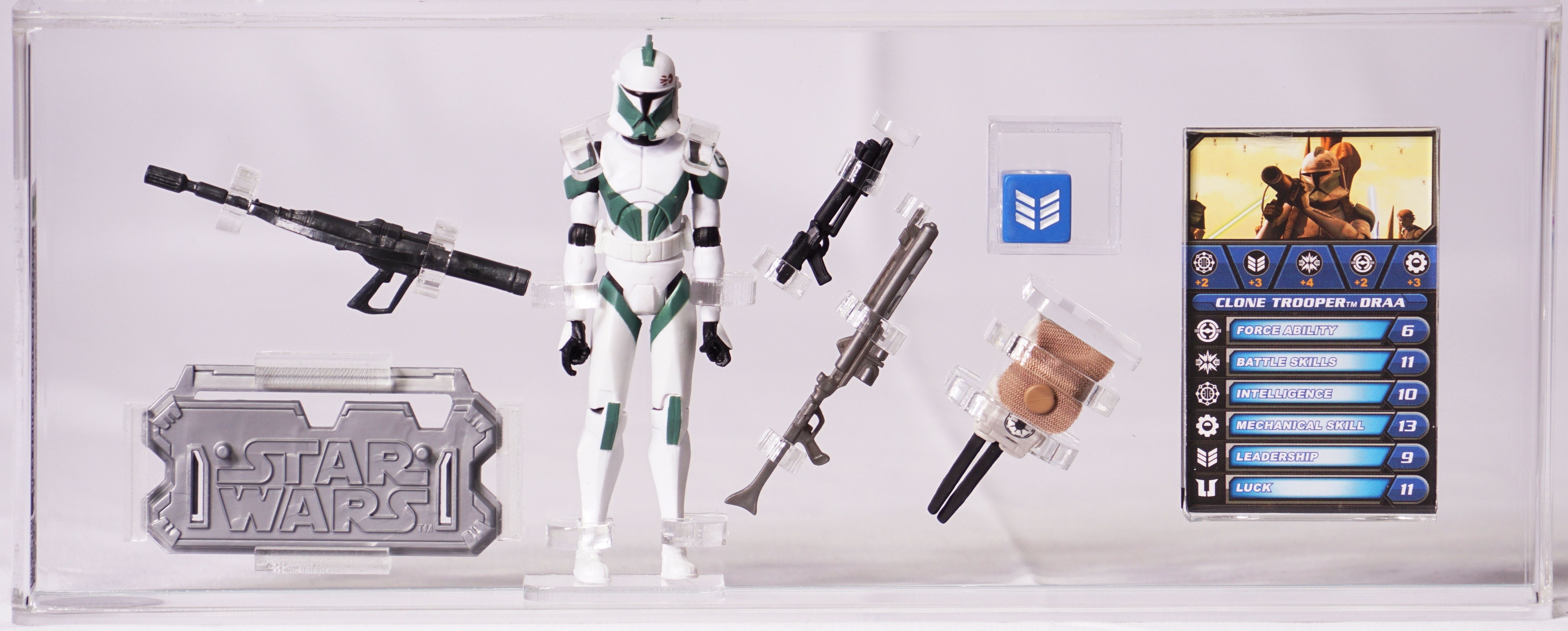 スターウォーズクローンウォーズ　Clone Trooper Draa Amazon | スター・ウォーズ クローン・トルーパー 1/12スケール 色分け