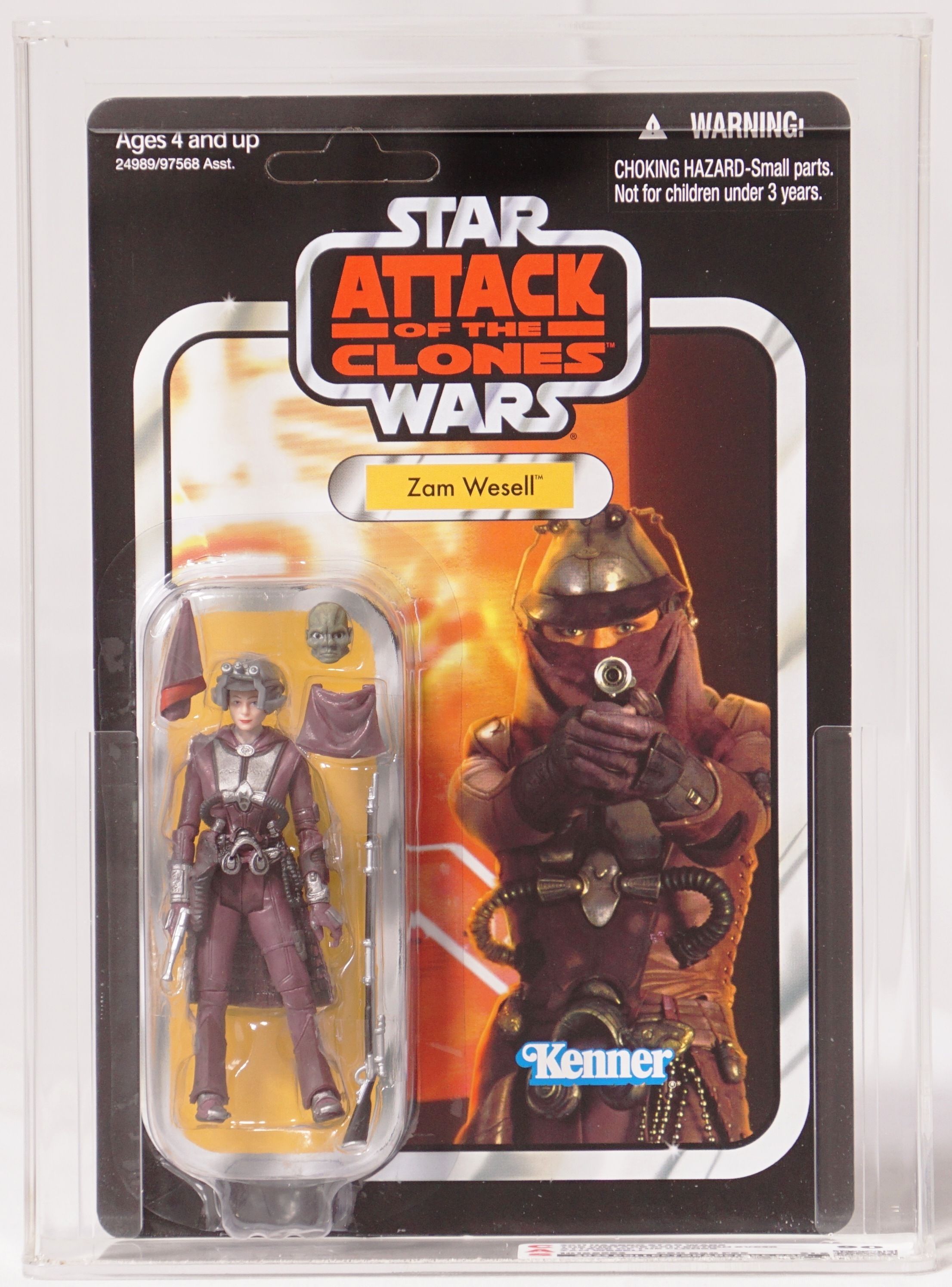 2011 Hasbro Star Wars Vintage Collection Carded Figure - VC30 Zam