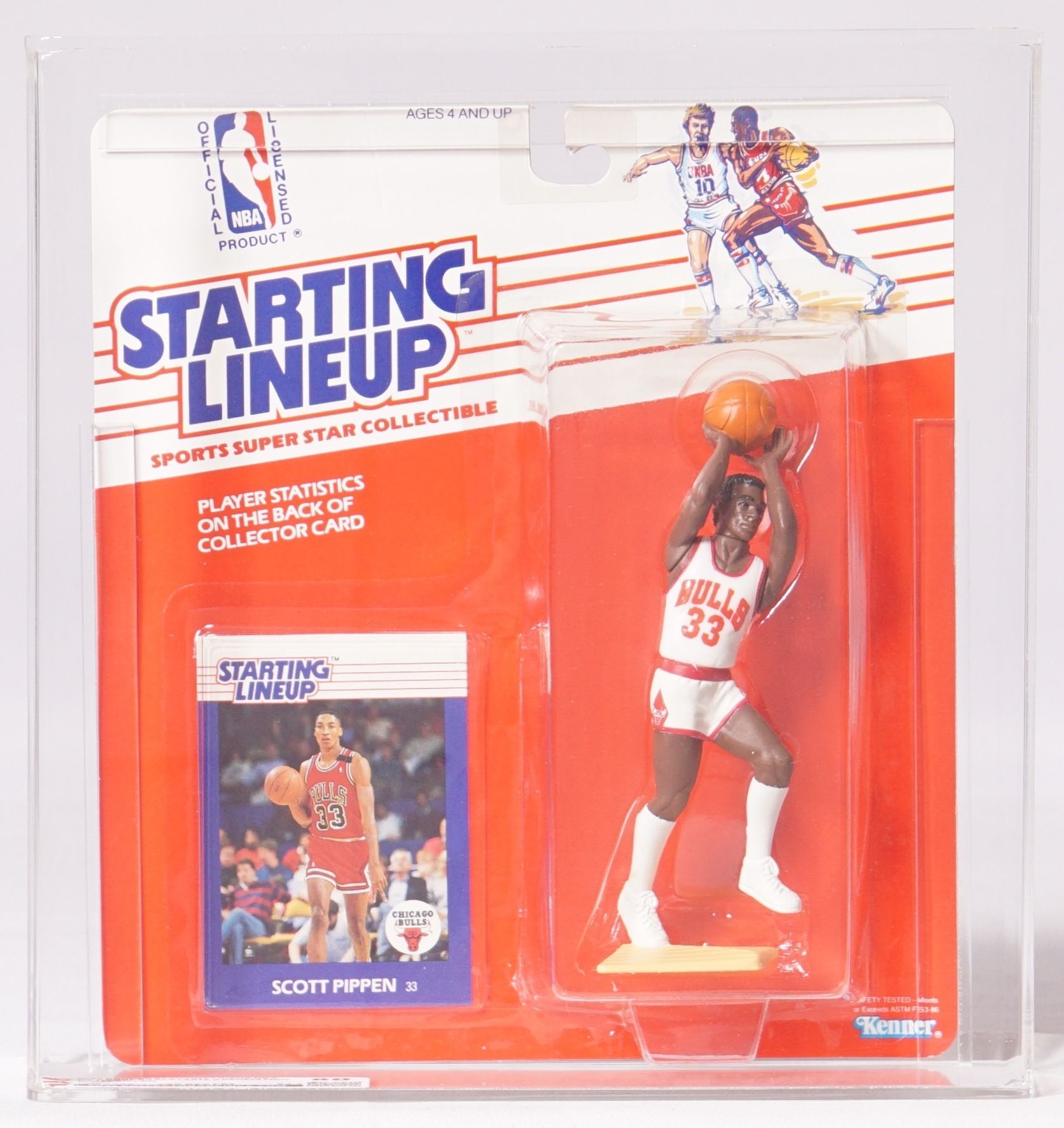 1988 Kenner Starting Lineup NBA Carded Sports Figure - Scott Pippen