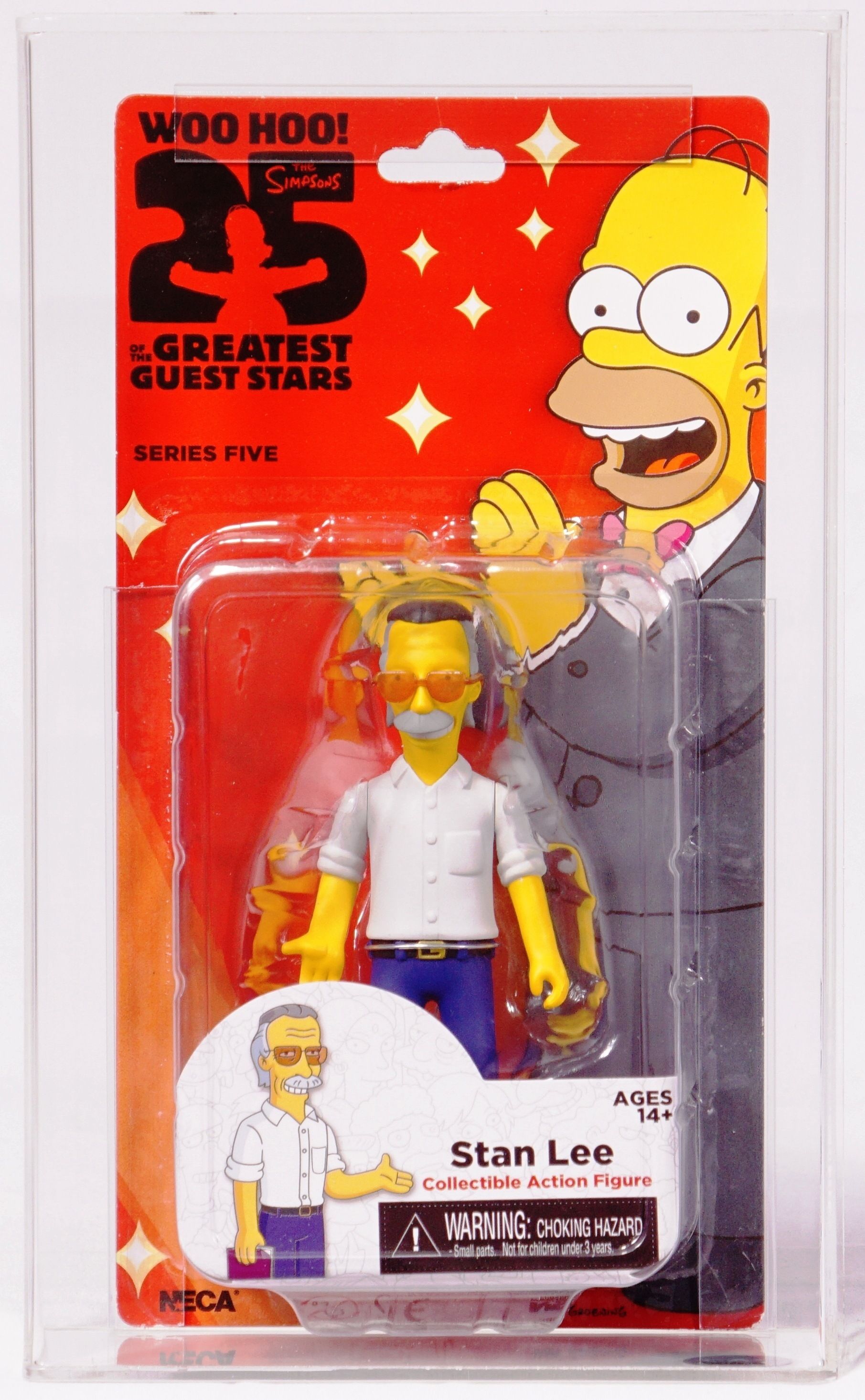 2015 Neca The Simpsons Carded Action Figure - Stan Lee