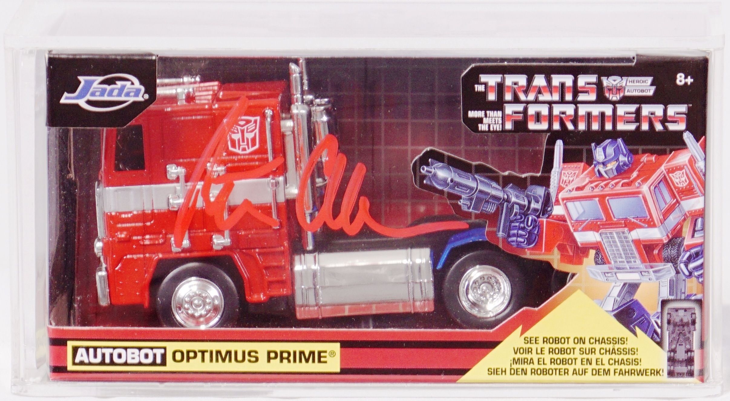 JADA TRANSFORMERS AUTOBOT Optimus Prime Truck Scale 1/32 2018 Hasbro