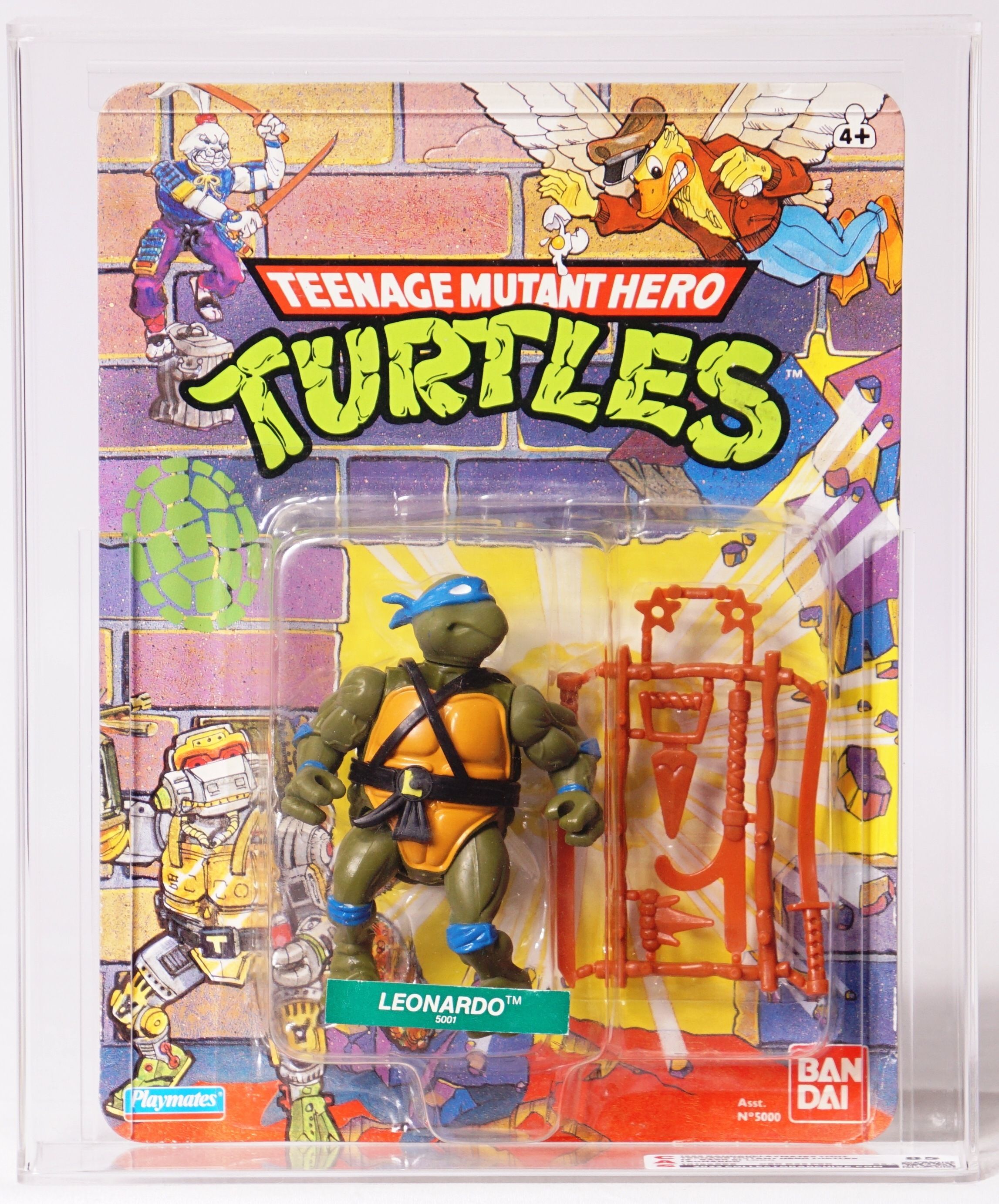 TMNT TORTUES NINJA turtles playmates toys cave leo 1992 bandai teenage