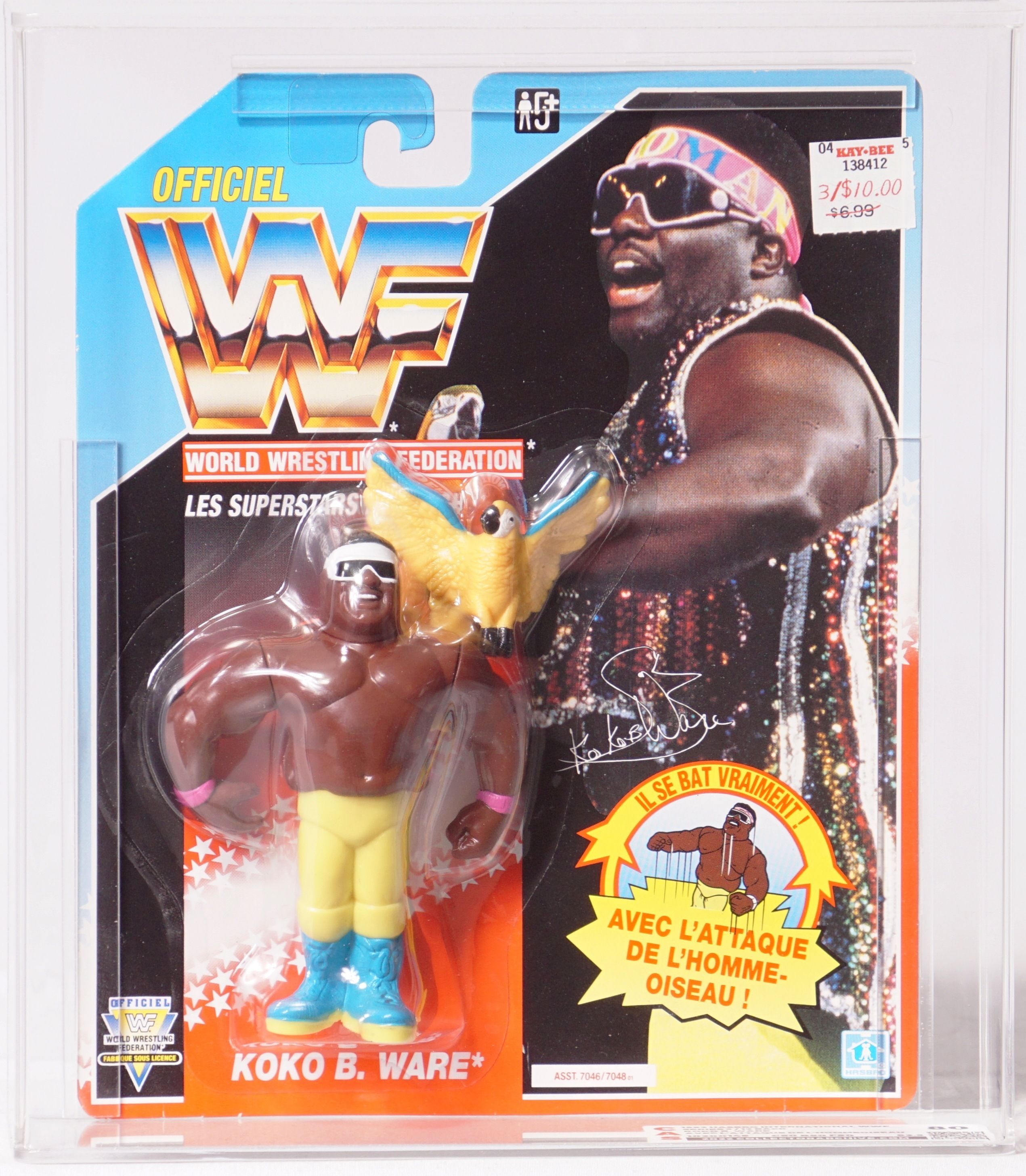 koko.bページ 1987 Topps WWF Wrestling Trading Card Koko B Ware Heading For The