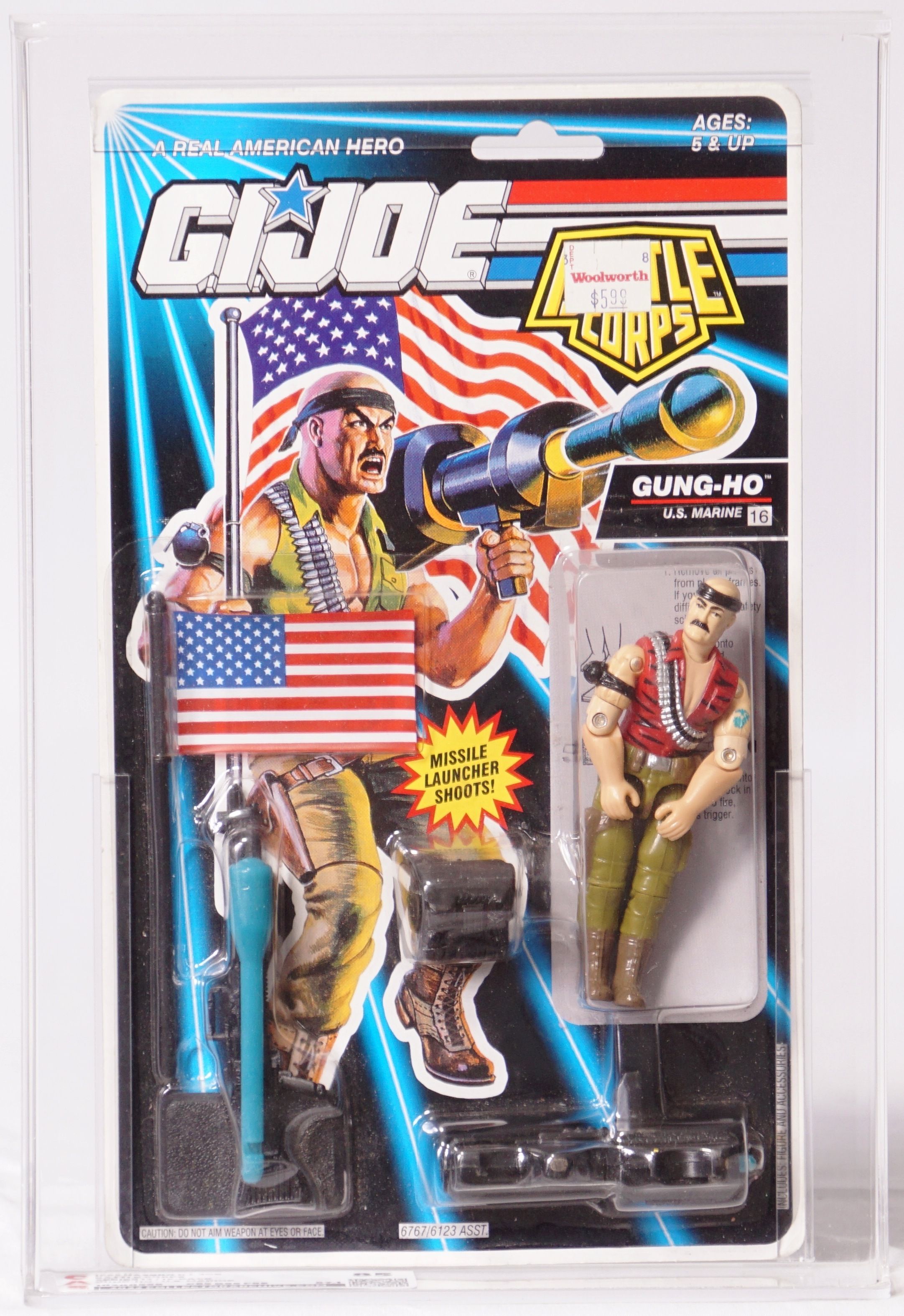 1993 Hasbro G.I. Joe Carded Action Figure - Battle Corps Gung-Ho