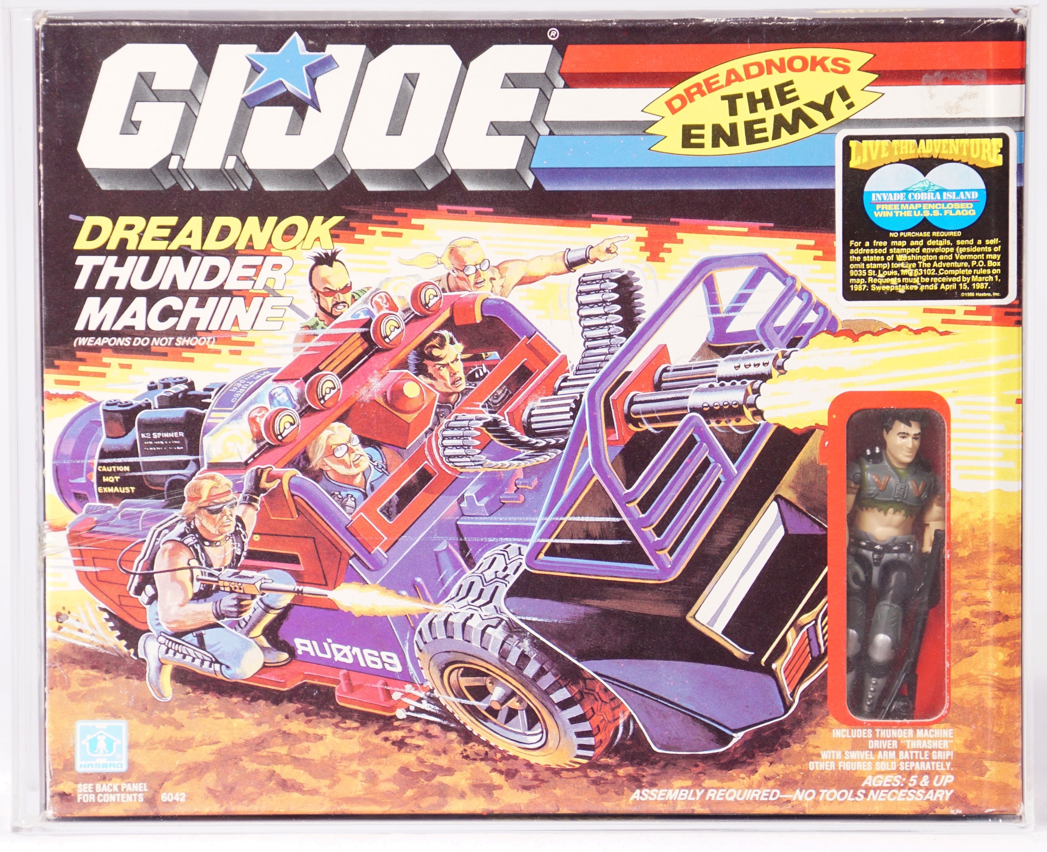 1986 Hasbro G.I. Joe Boxed Vehicle - Dreadnok Thunder Machine