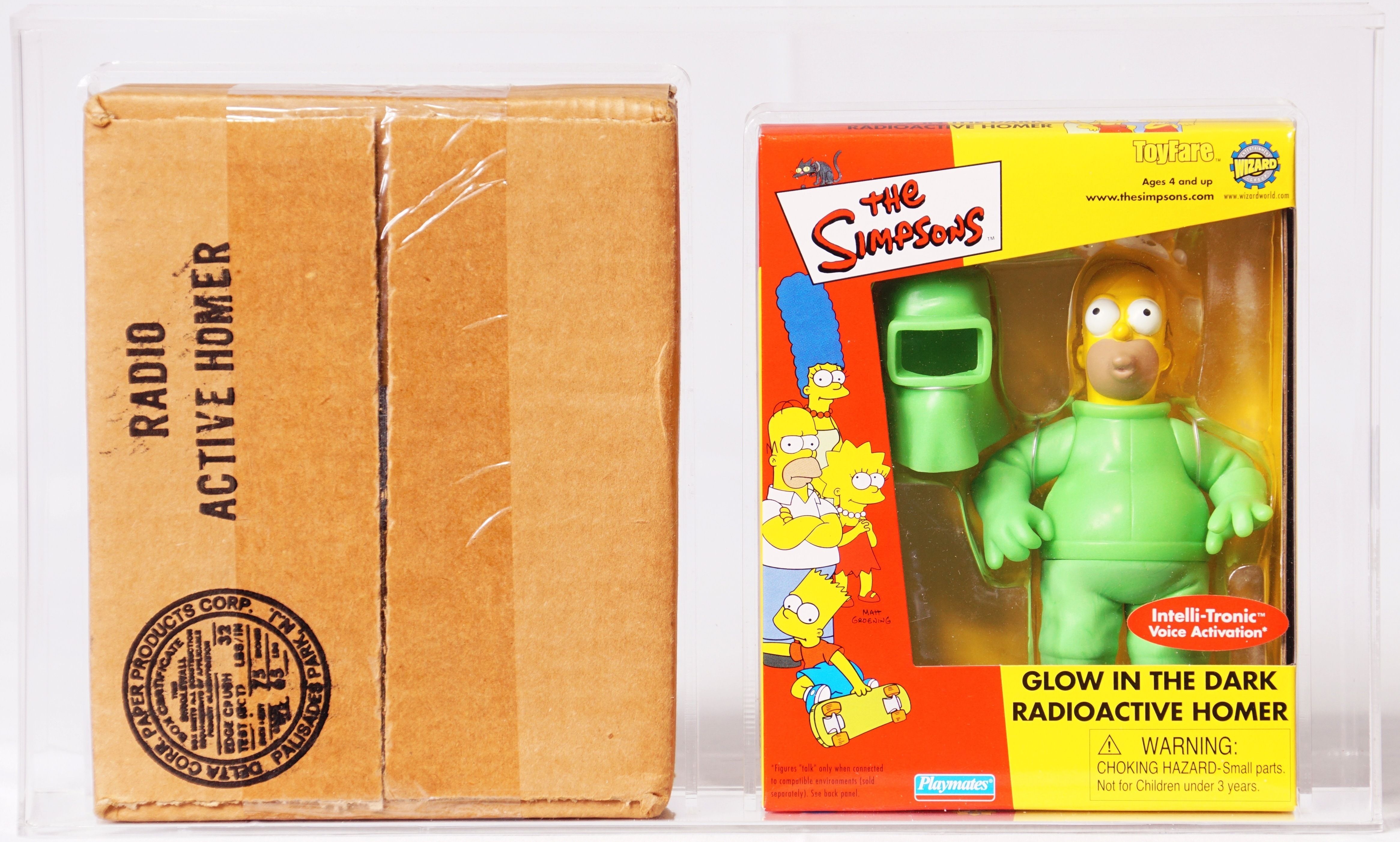 The Simpsons UK Exclusive Homer Simpson PLAYMATE Action