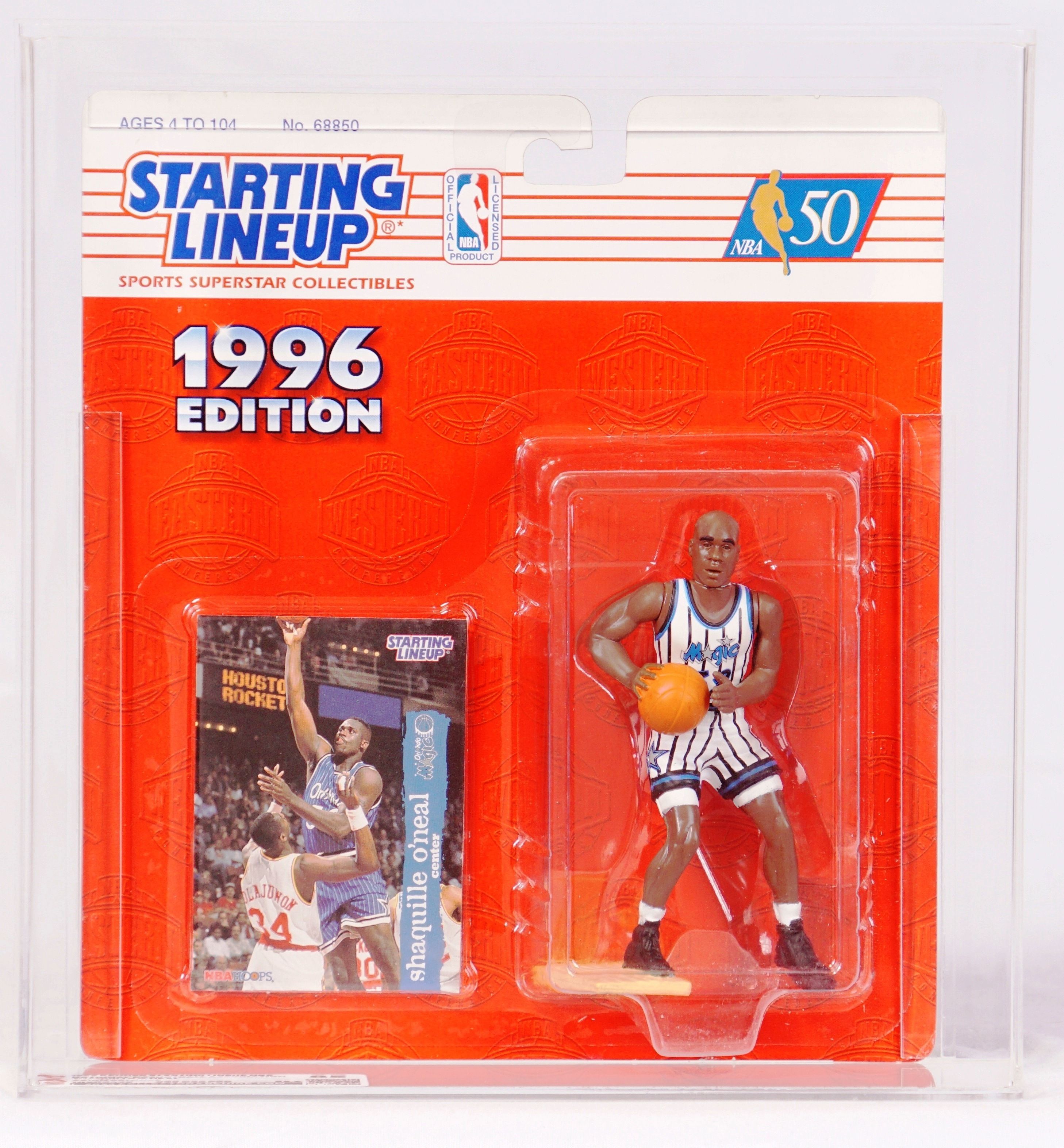 1996 Kenner Starting Lineup NBA Carded Sports Figure - Shaquille O